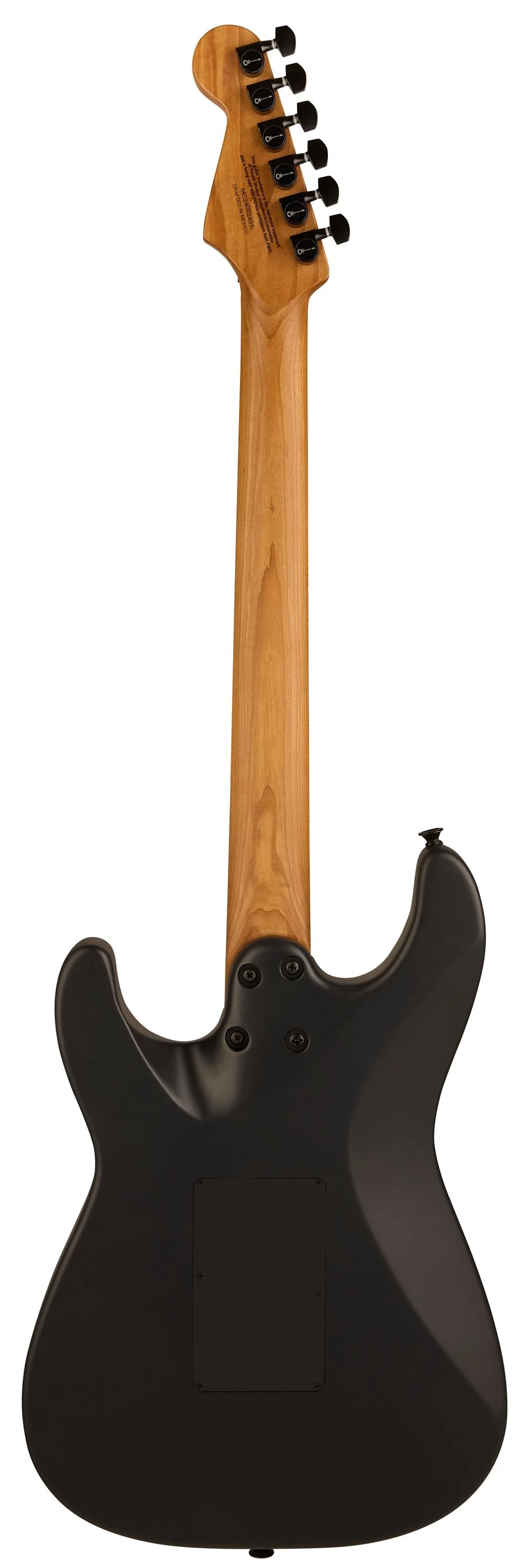 B Stock : Charvel Pro-Mod Plus So-Cal Style 1 HH FR CM Electric Guitar in Scorched Earth - 001 - 2966101368_cha_ins_bck_1_rl.jpg