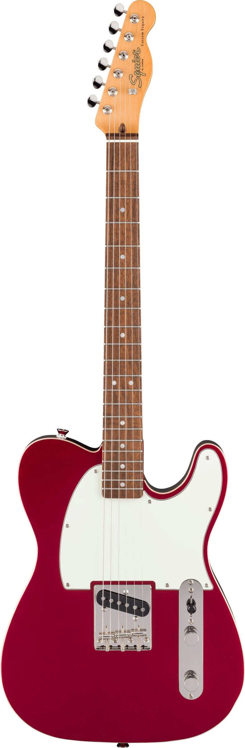 B Stock : Squier Classic Vibe Custom Esquire Electric Guitar in Candy Apple Red - 007 - 0374043509_sqr_ins_frt_1_rr.jpg