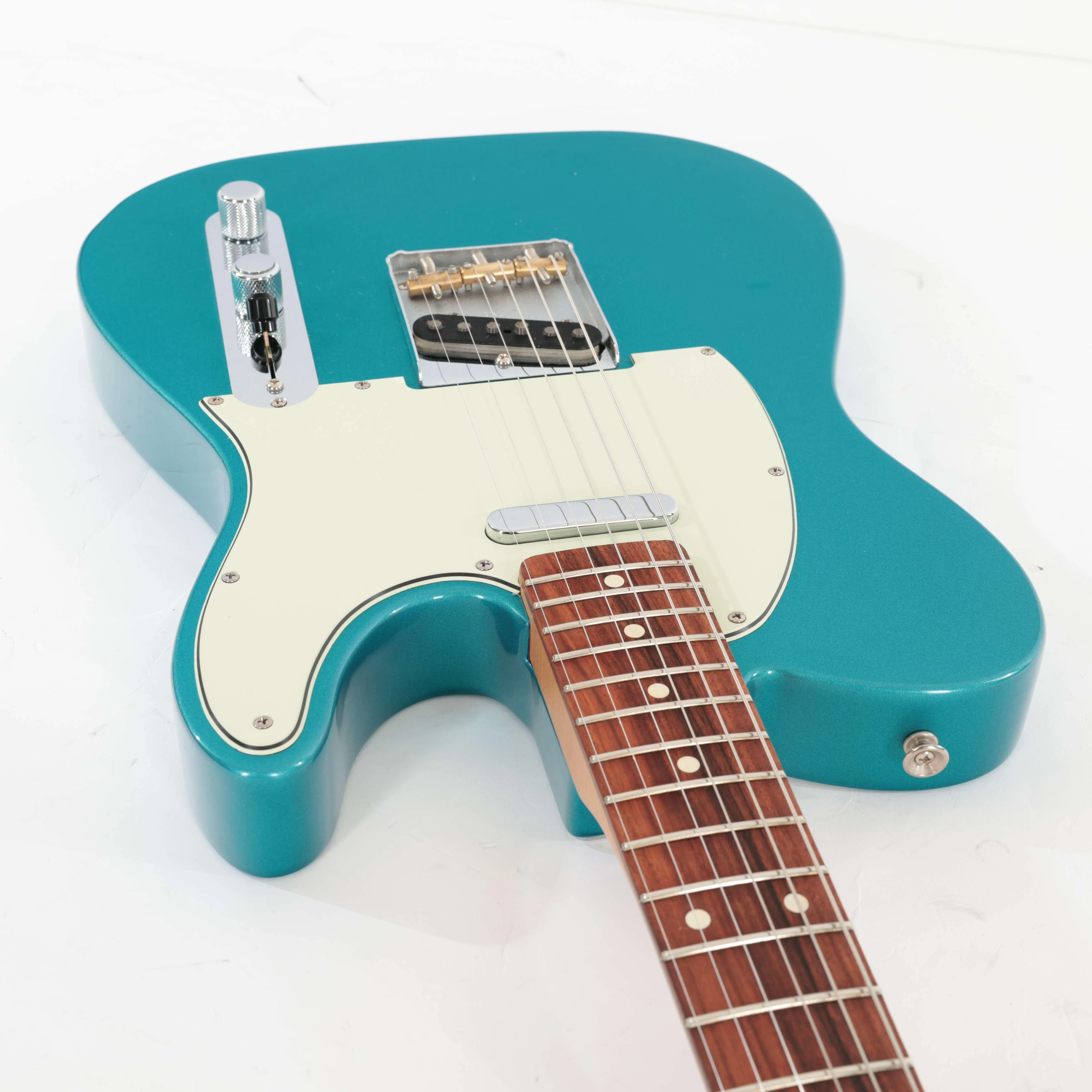 Second Hand Fender Vintera Telecaster Electric Guitar In Ocean Turqoise 694 - SH-197-0694 (10).jpg