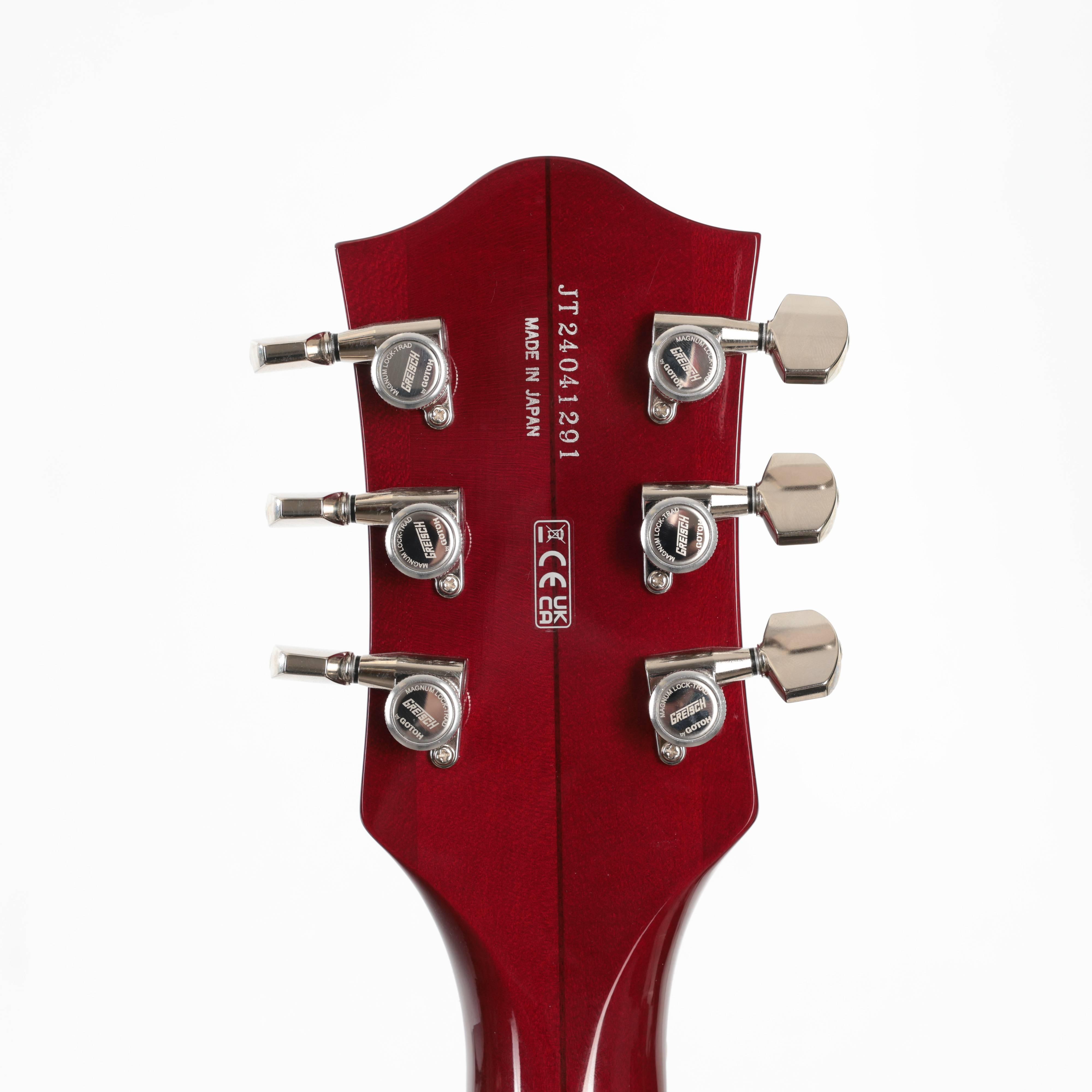 Second Hand Gretsch Pro Tennessean Hollow Body Electric Guitar With Bigsby In Cherry 035 - SH-91-0035 (5).jpg