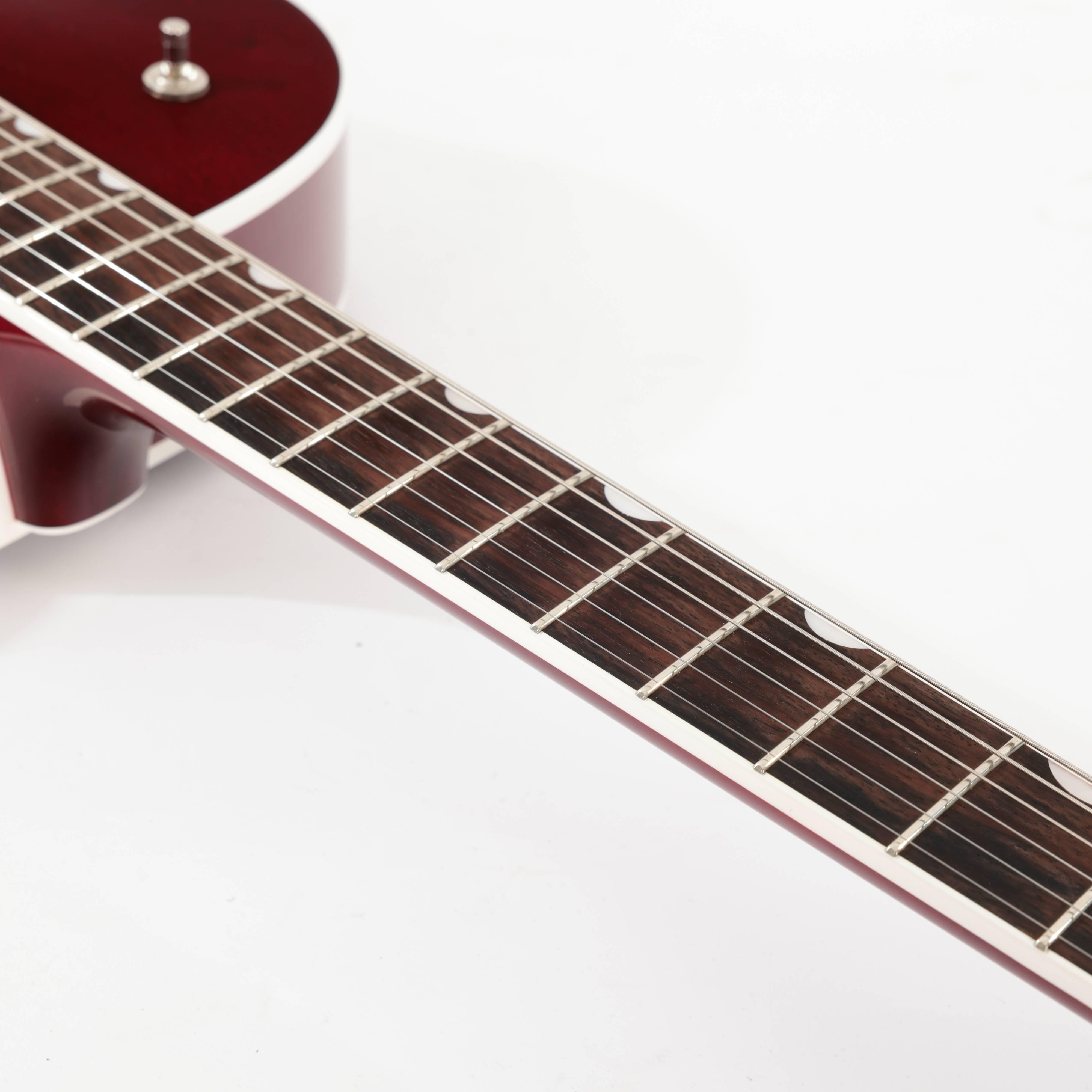 Second Hand Gretsch Pro Tennessean Hollow Body Electric Guitar With Bigsby In Cherry #035 - SH-91-0035 (14).jpg