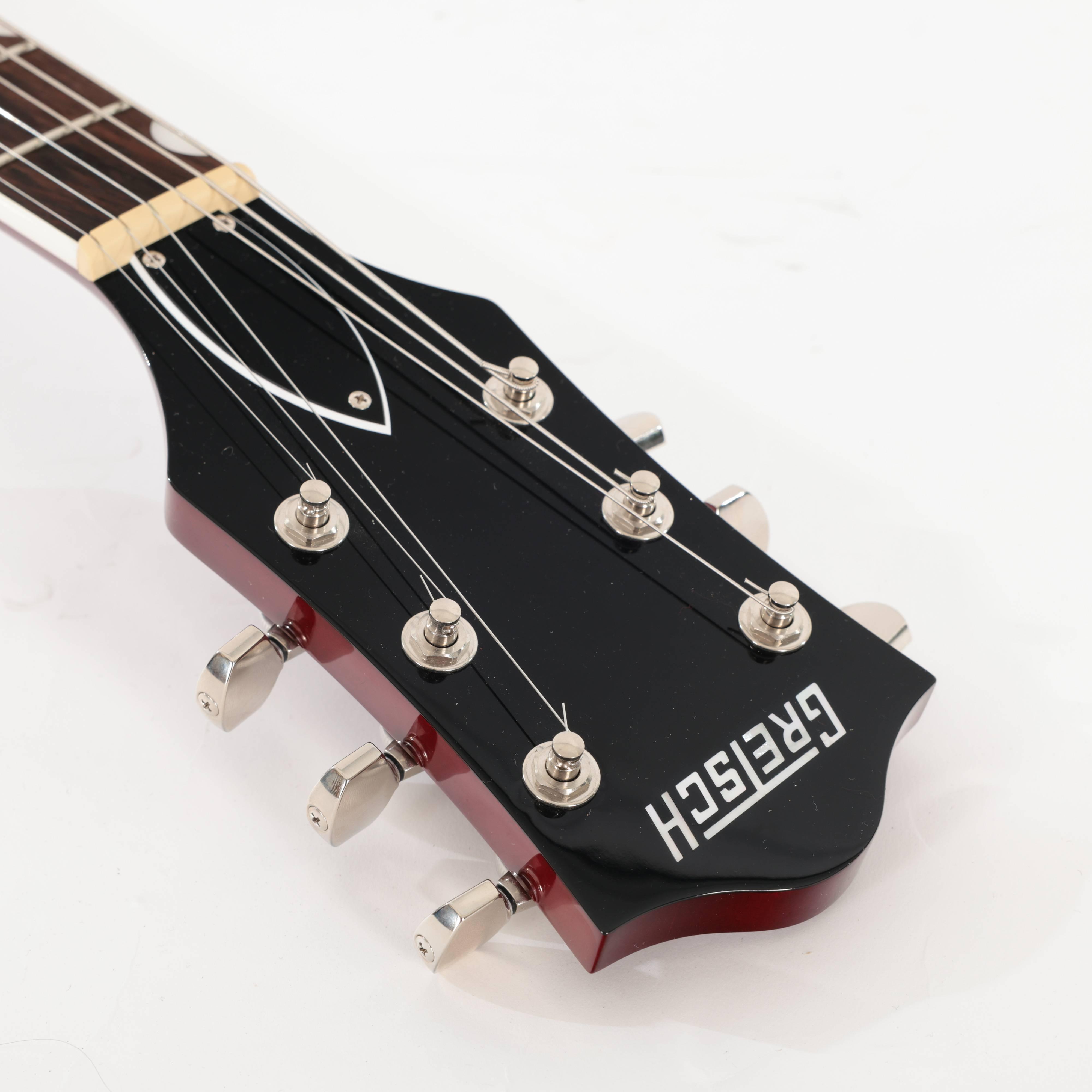 Second Hand Gretsch Pro Tennessean Hollow Body Electric Guitar With Bigsby In Cherry 035 - SH-91-0035 (15).jpg