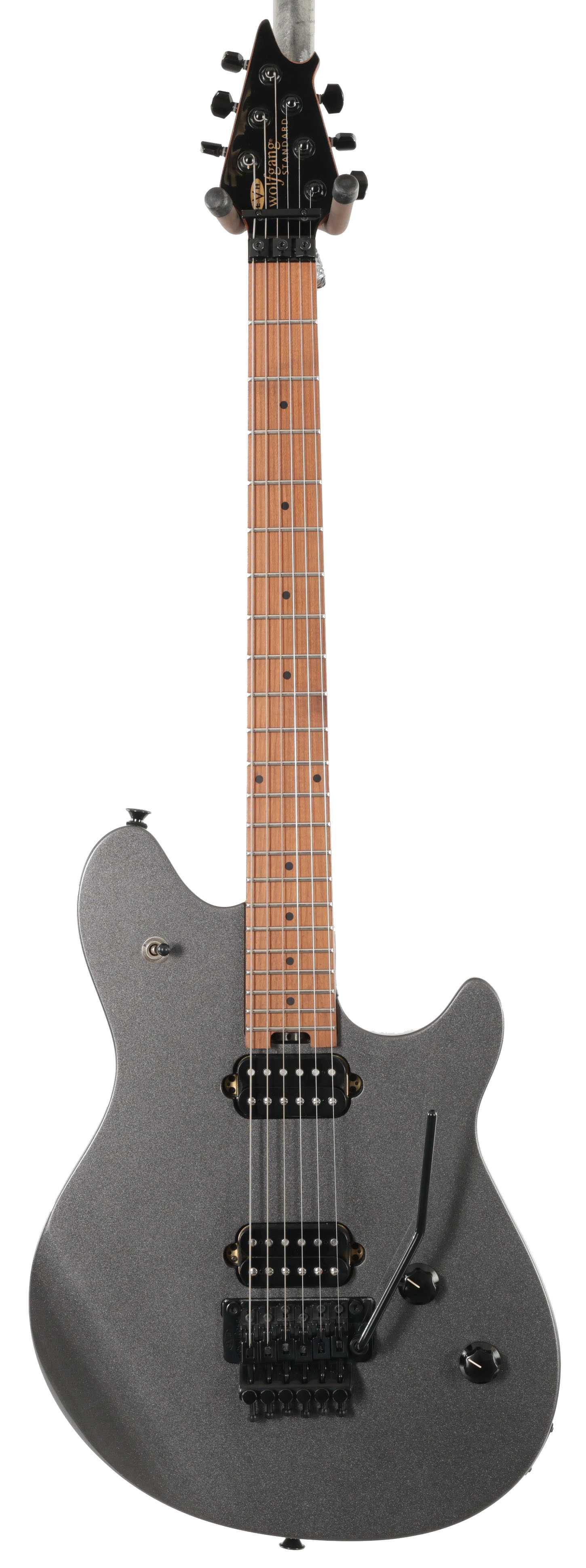 Second Hand EVH Wolfgang Standard FR Electric Guitar In Silver Sparkle #682 - SH-197-0682 (3).jpg