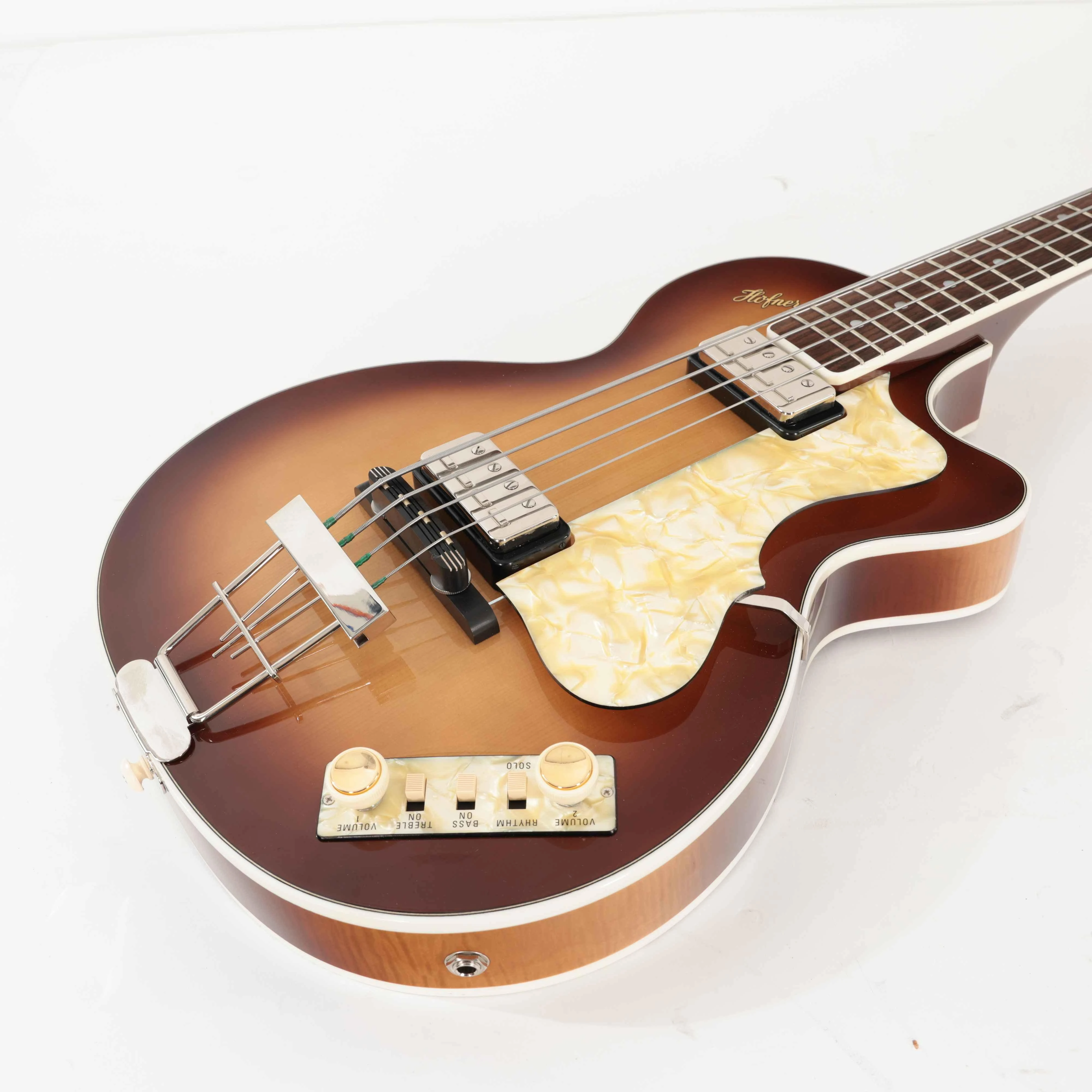 Second Hand Hofner H500/2-0 Sunburst Bass Guitar 002 - SH-131-0002 (5).jpg