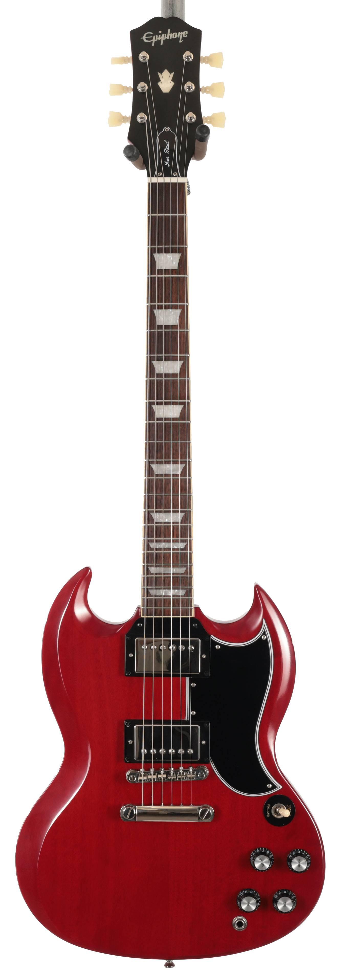 Second Hand Epiphone IG 61 Les Paul SG Cherry In Case 158 - SH-221-0158 (3).jpg