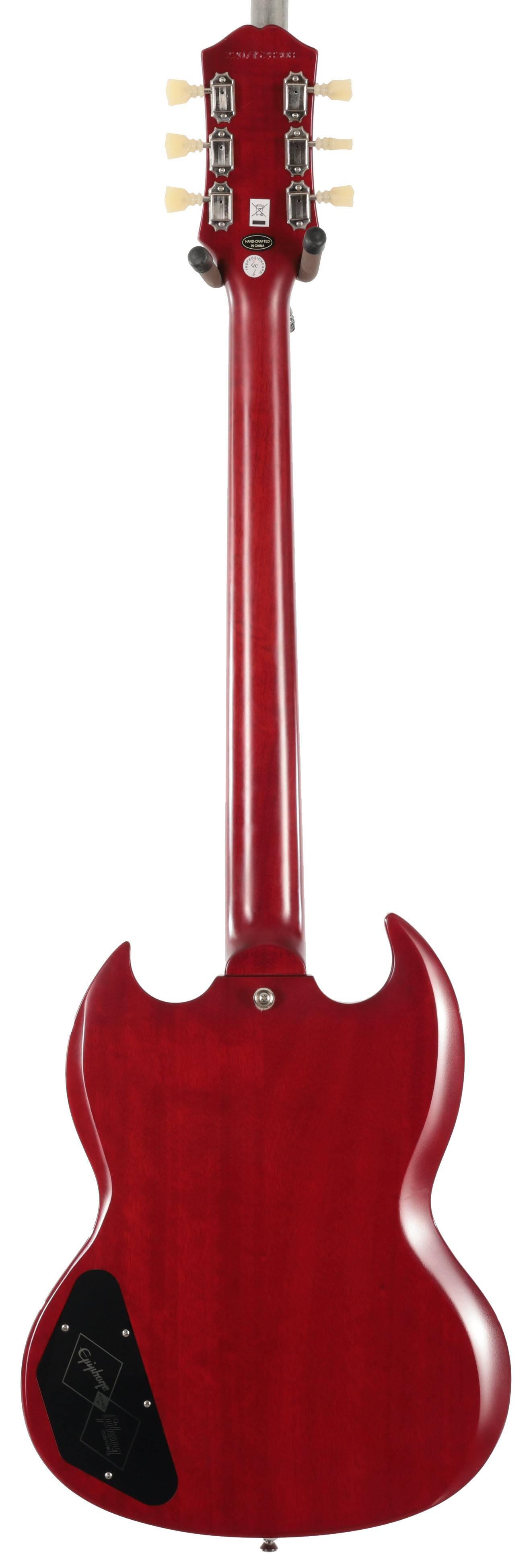 Second Hand Epiphone IG 61 Les Paul SG Cherry In Case 158 - SH-221-0158 (4).jpg