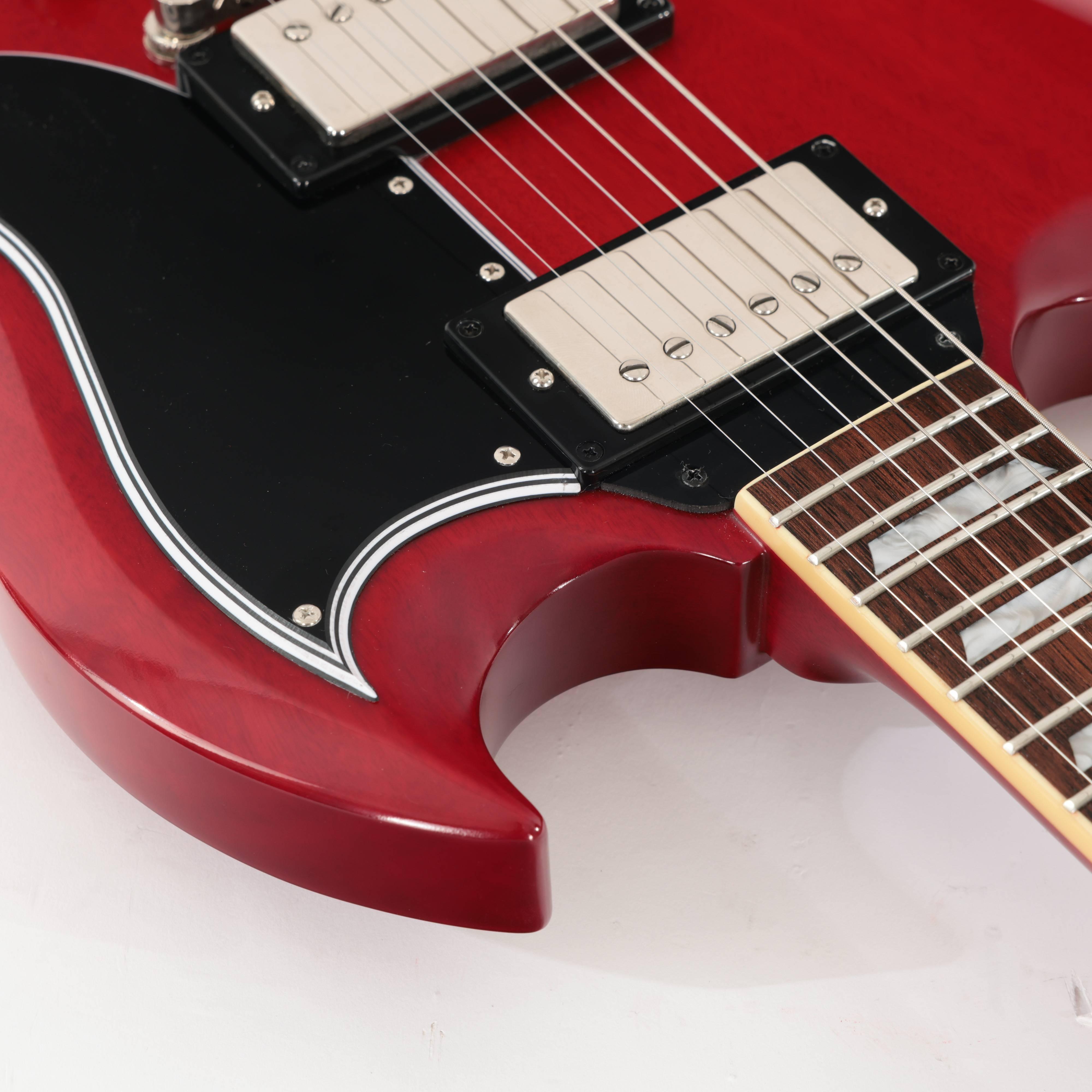 Second Hand Epiphone IG 61 Les Paul SG Cherry In Case 158 - SH-221-0158 (10).jpg
