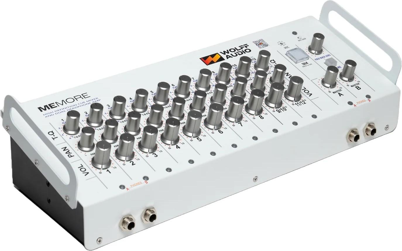 Wolff Audio MeMore - Analog Personal Headphone Cue System With 12 Inputs And HearMe Foldback Mic - WLF-MEMORE (3).jpg
