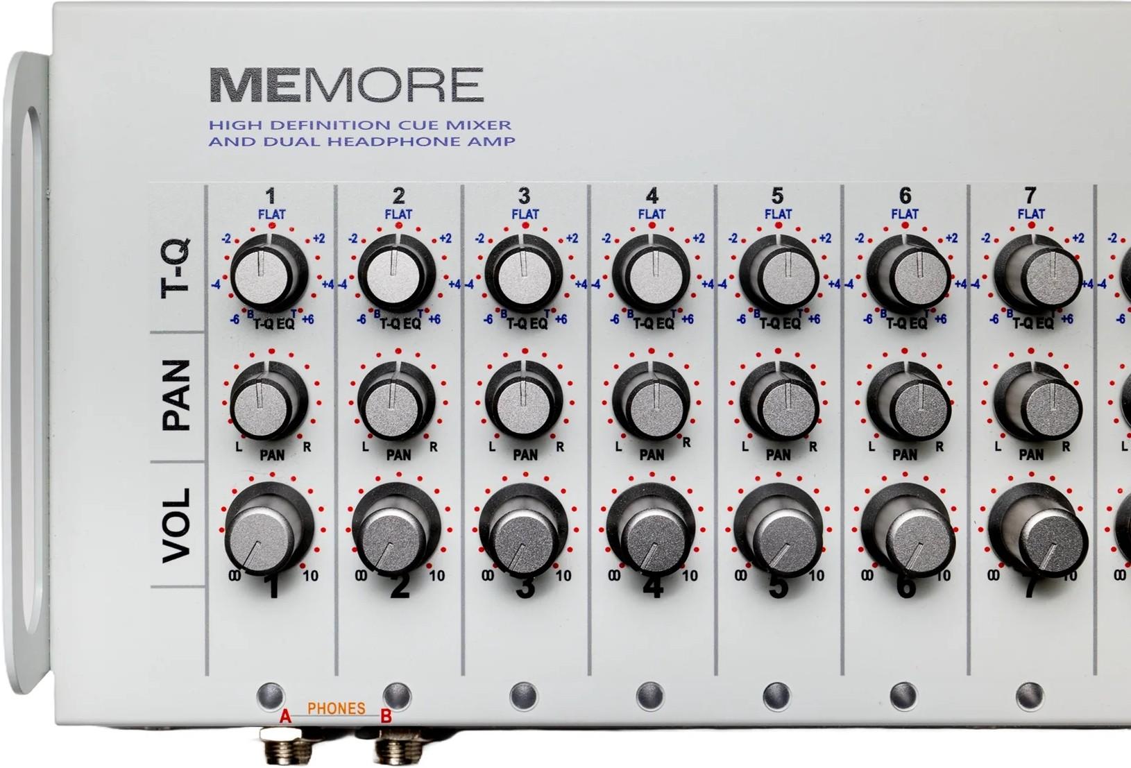 Wolff Audio MeMore - Analog Personal Headphone Cue System With 12 Inputs And HearMe Foldback Mic - WLF-MEMORE (8).jpg