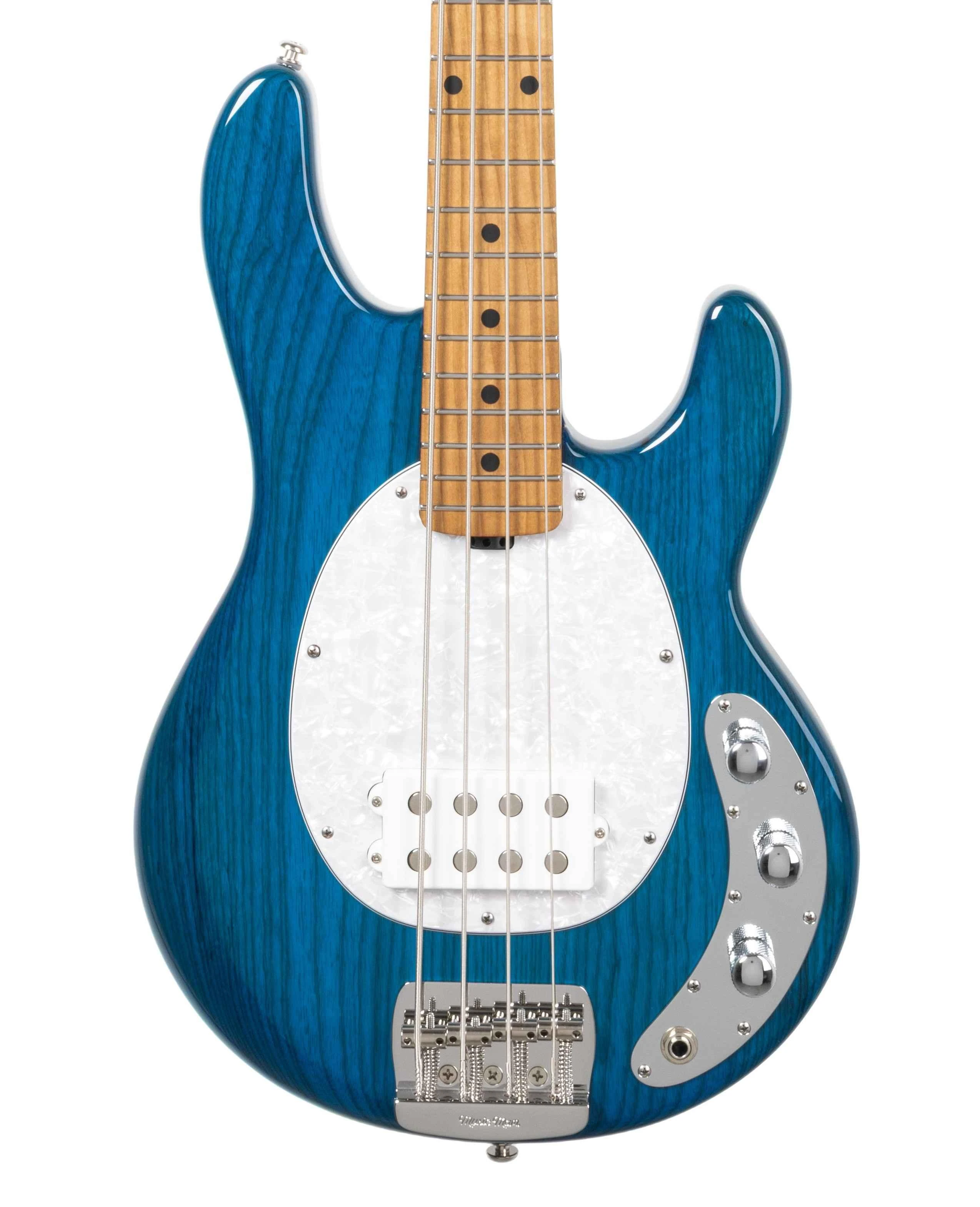 Ernie Ball Music Man Short Scale StingRay Bass in Translucent Blue - 200-56-12-05-MB-CRW-1.jpg
