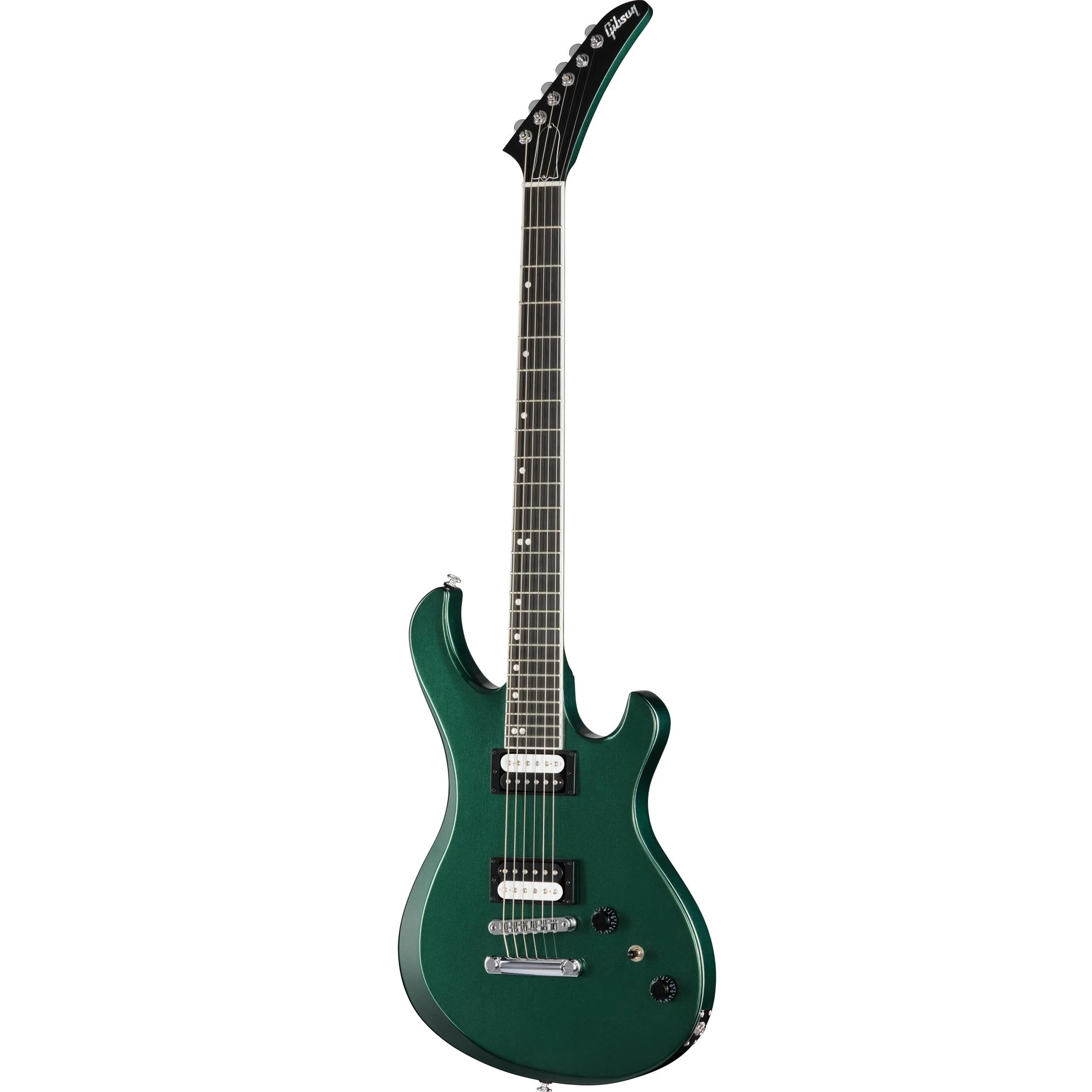 Gibson Victory Baritone Electric Guitar in British Racing Green - VICB00BGCH1-SNT-Front.jpg