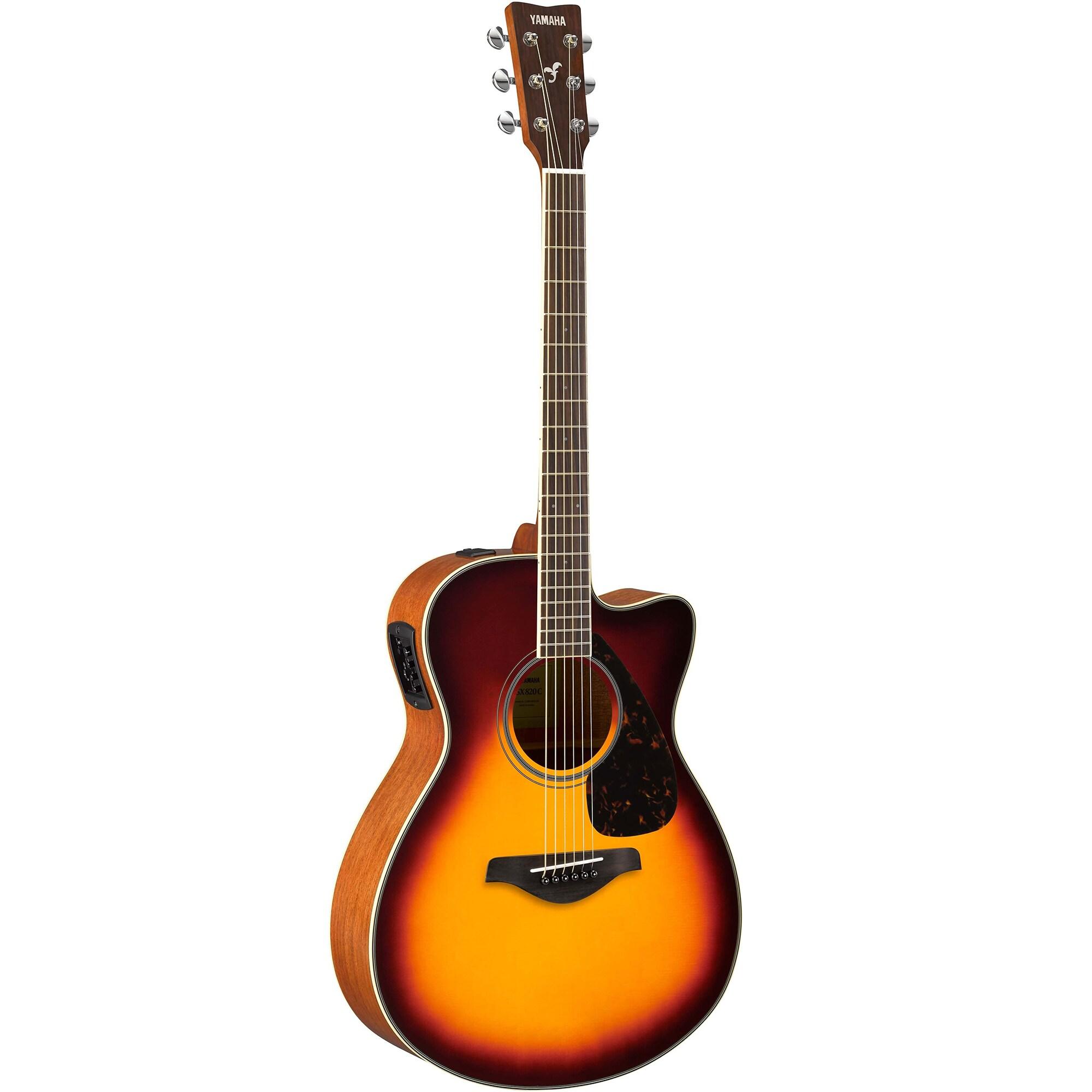 Yamaha FSX820CBS Electro Acoustic in Brown Sunburst - GFSX820CBS.jpg