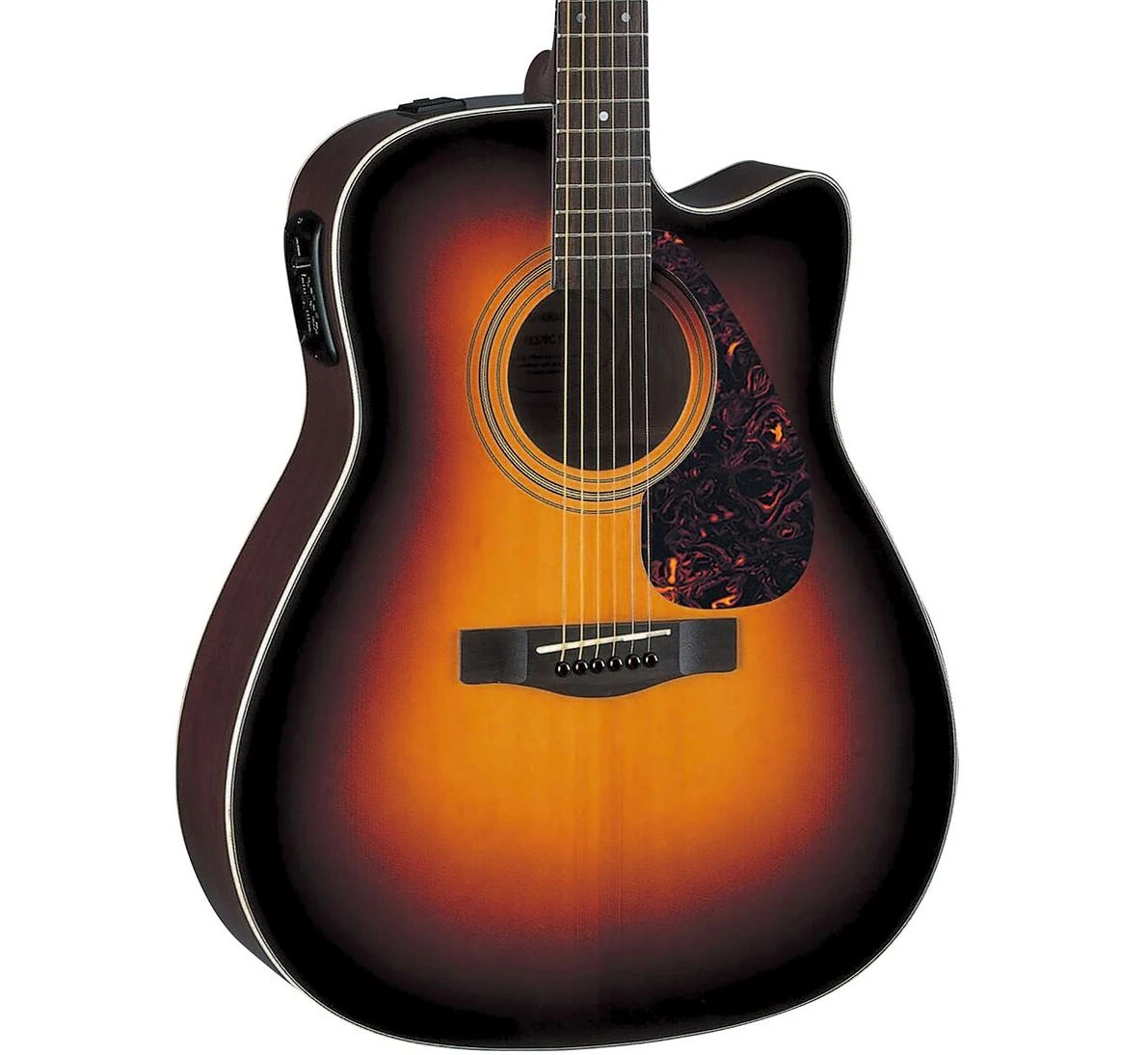 Yamaha FX370C Electro Acoustic in Tobacco Brown Sunburst - GFX370CTBS-hero.jpg