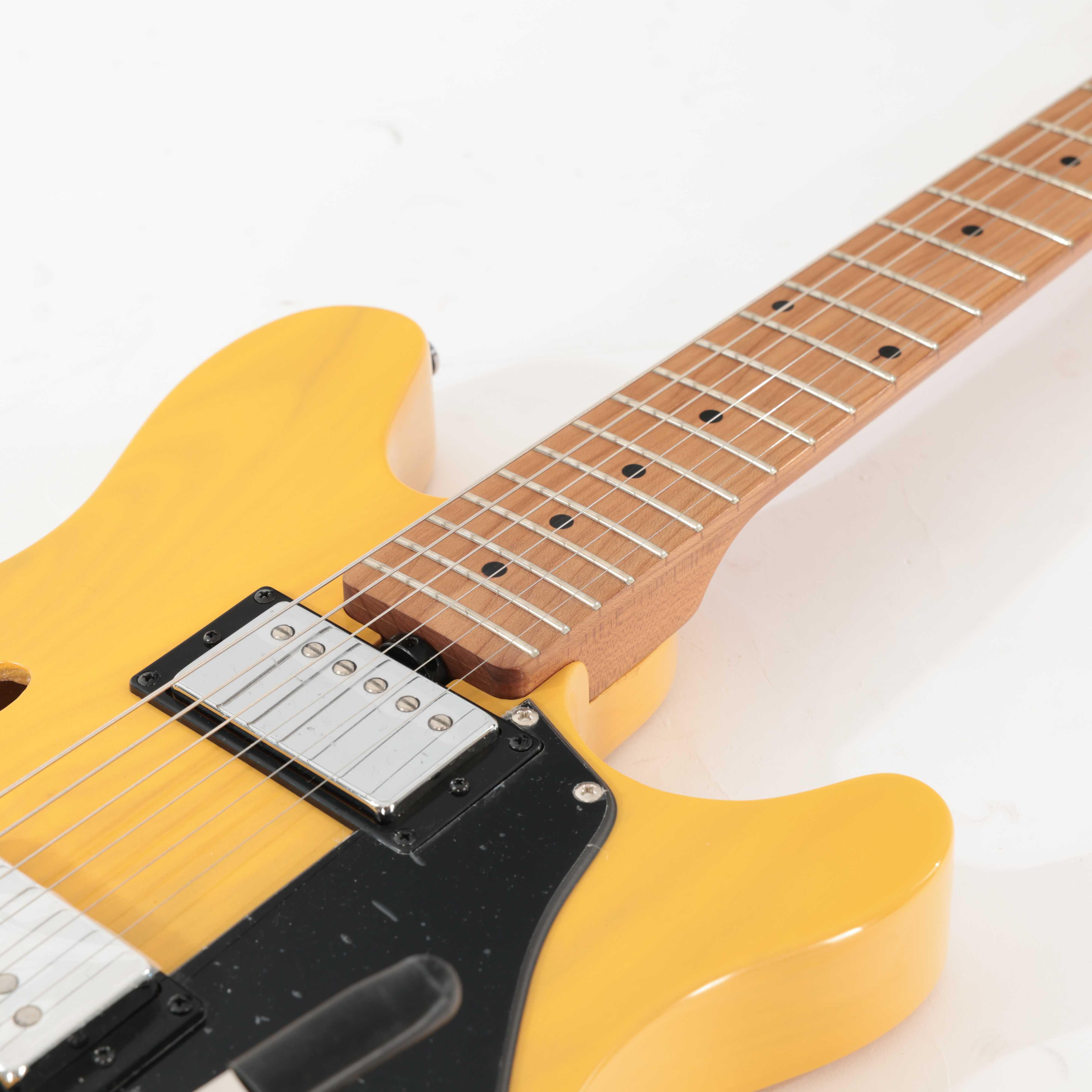 B Stock : Sterling by Music Man Valentine Chambered Bigsby Semi-Hollow Electric Guitar in Butterscotch - 002 - B-STJV60CBB-0002 (6).jpg