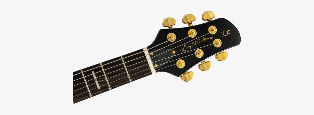 B Stock : Sire Larry Carlton Q7 Gold Hardware Electric Guitar in Black - 001 - Q7_NEW_GEN_BK_7_compressed.jpg