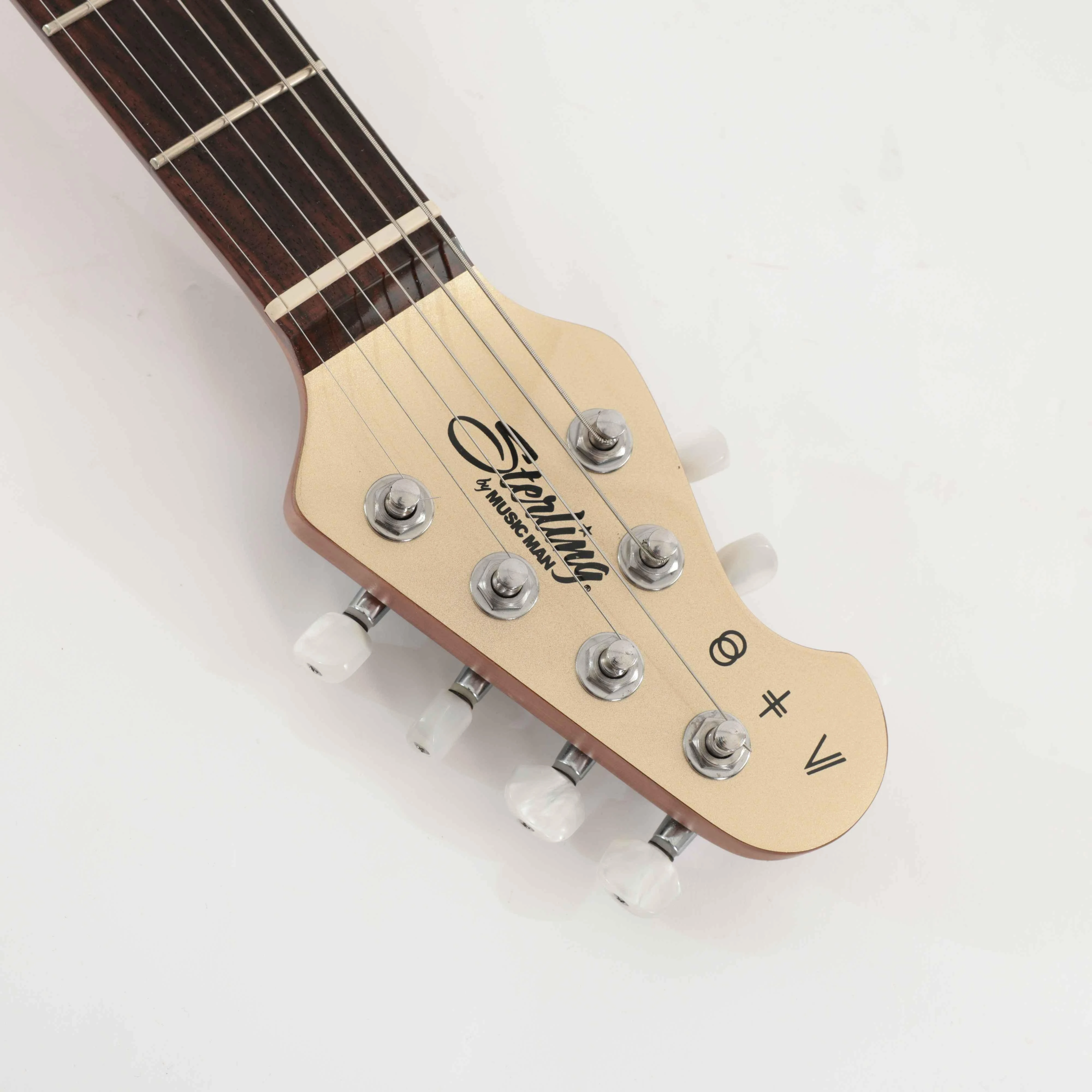 B Stock : Sterling by Music Man St Vincent Goldie Electric Guitar in Cashmere - 001 - B-GOLDIECSH-0001 (11).jpg