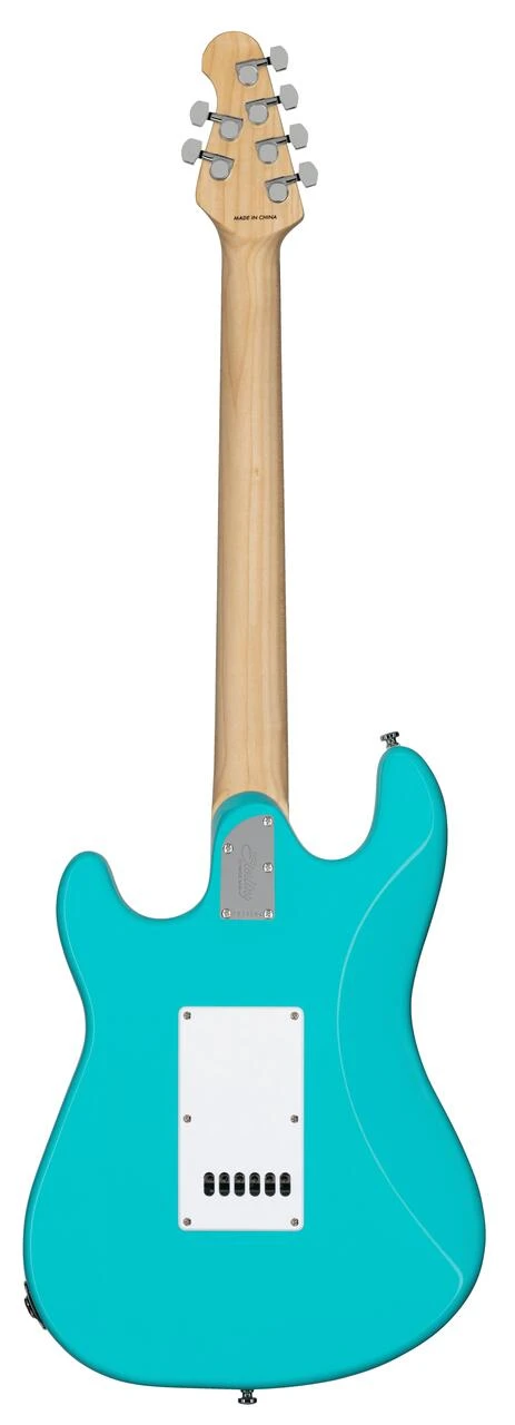 B Stock : Sterling by Music Man Sub Cutlass CT20 HSS in Electric Blue with Amaranth Neck - 001 - ST-CT20HSS-ELB-A1-REAR-FULL.jpg
