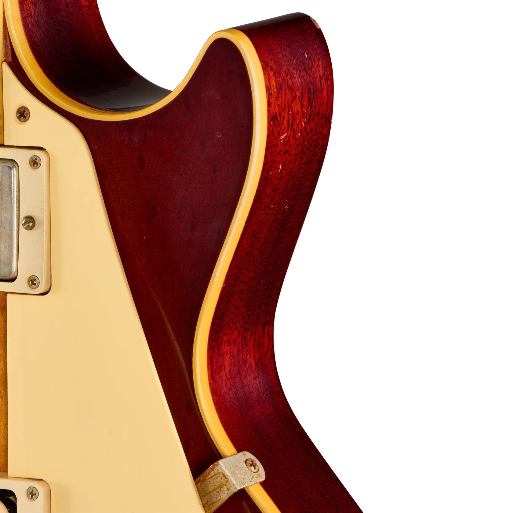 Gibson Custom LE 1959 Les Paul Standard Reissue with Birdseye Maple Top in Light Aged Peach Tea Burst - LPR5926LE23259-5.jpg