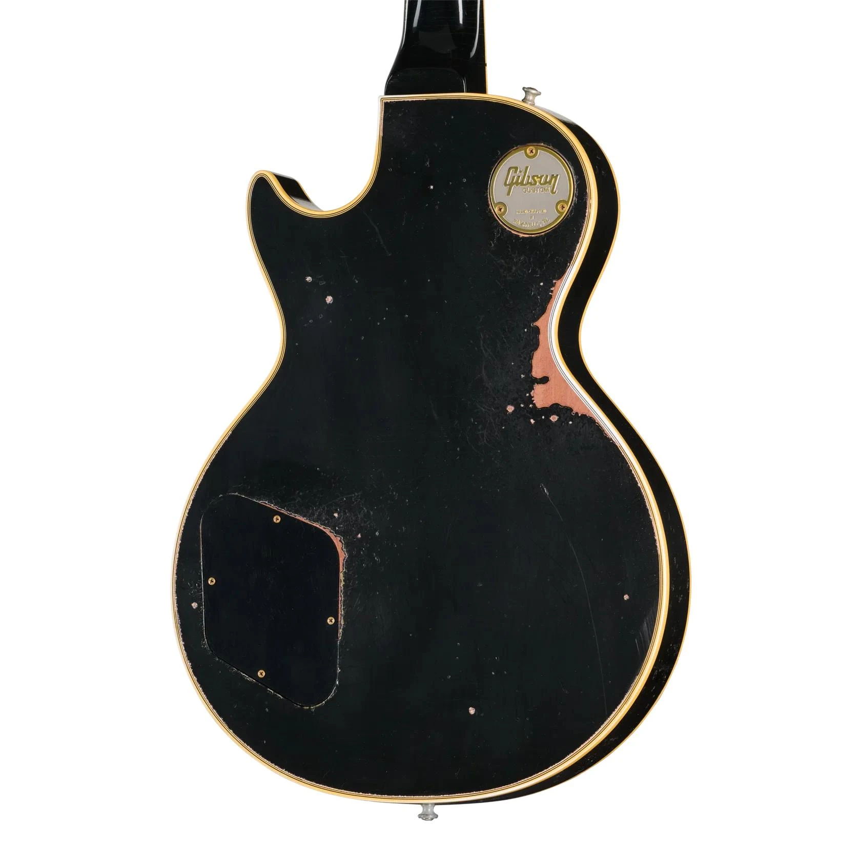 Gibson Custom LE 1968 Les Paul Custom Reissue, Heavy Aged, Olive Drab Top - LPC6826LE23256-6.jpg