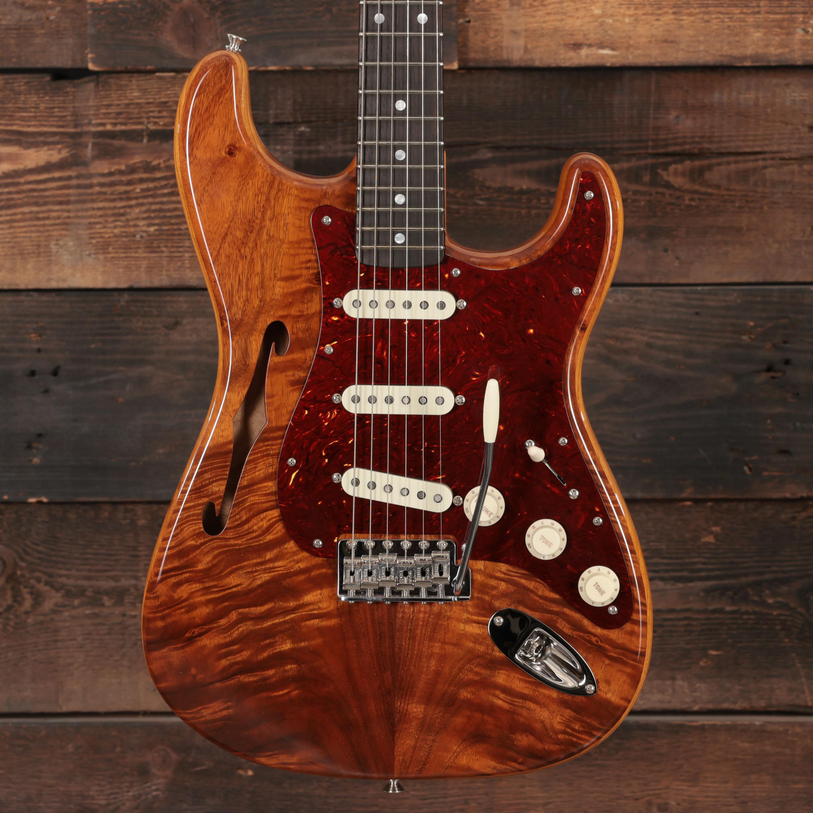 Fender Custom Shop Artisan Stratocaster Thinline Ash Body with AAAA Koa Top - CZ582329 (3).JPG
