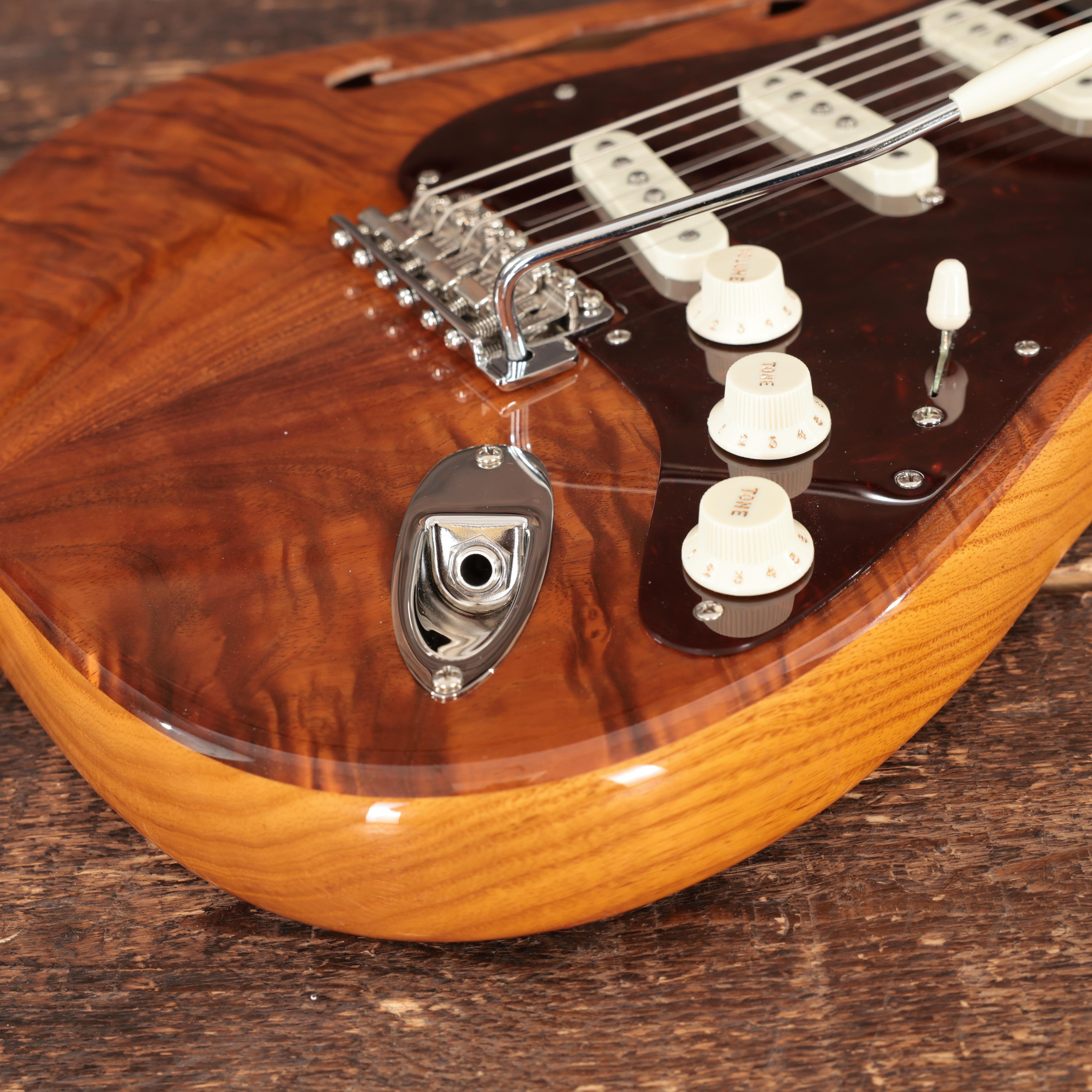 Fender Custom Shop Artisan Stratocaster Thinline Ash Body with AAAA Koa Top - CZ582329 (14).JPG