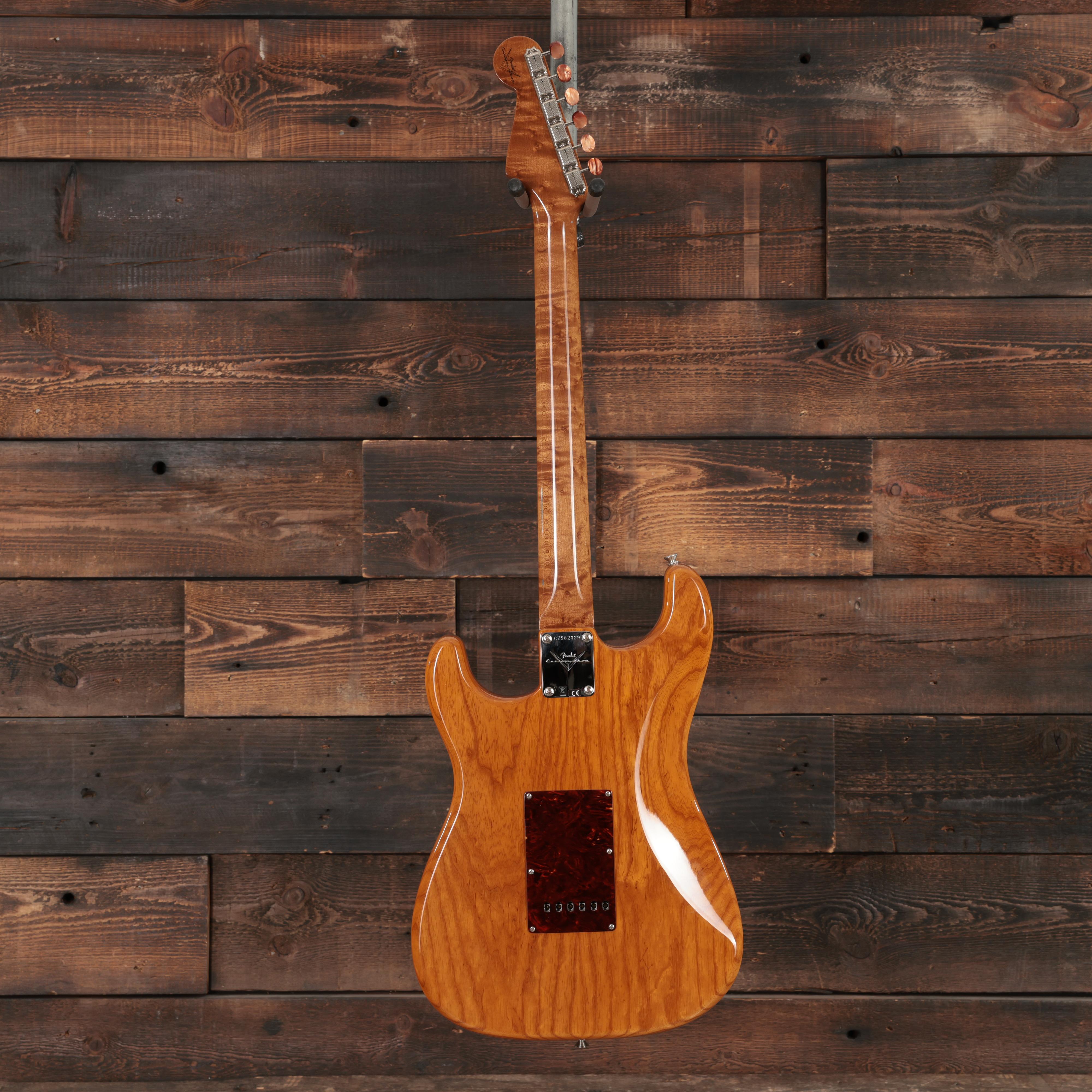 Fender Custom Shop Artisan Stratocaster Thinline Ash Body with AAAA Koa Top - CZ582329 (5).JPG