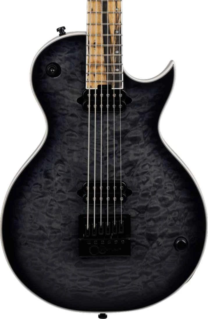 Jackson Pro Plus Signature Sleep Token IV Monarkh Baritone Electric Guitar in Transparent Black Burst - 2916921585-1.jpg