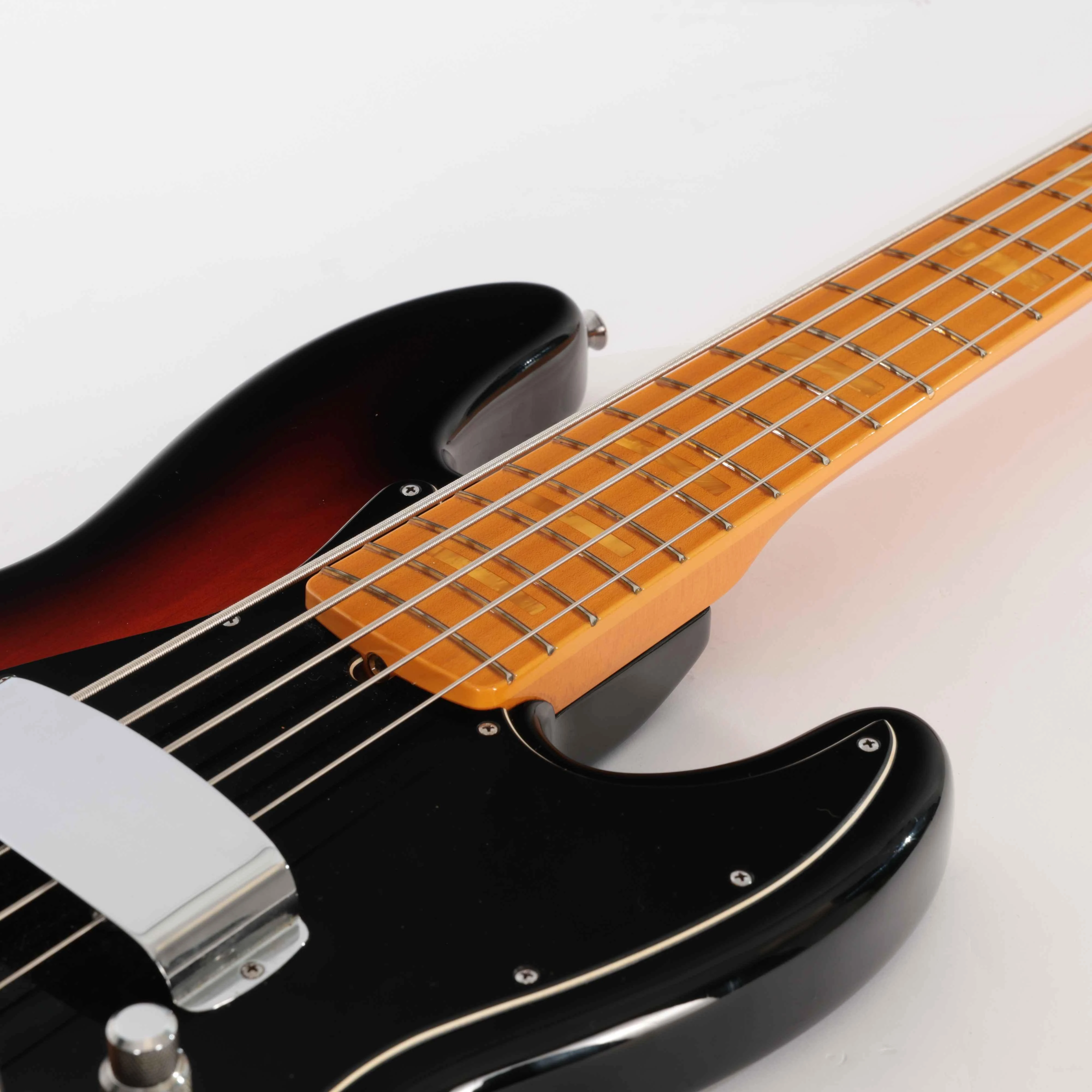 Second Hand Fender USA Marcus Miller Jazz Bass V 3TS With Original Tweed Hardcase 067 - SH-91-0067 (6).jpg