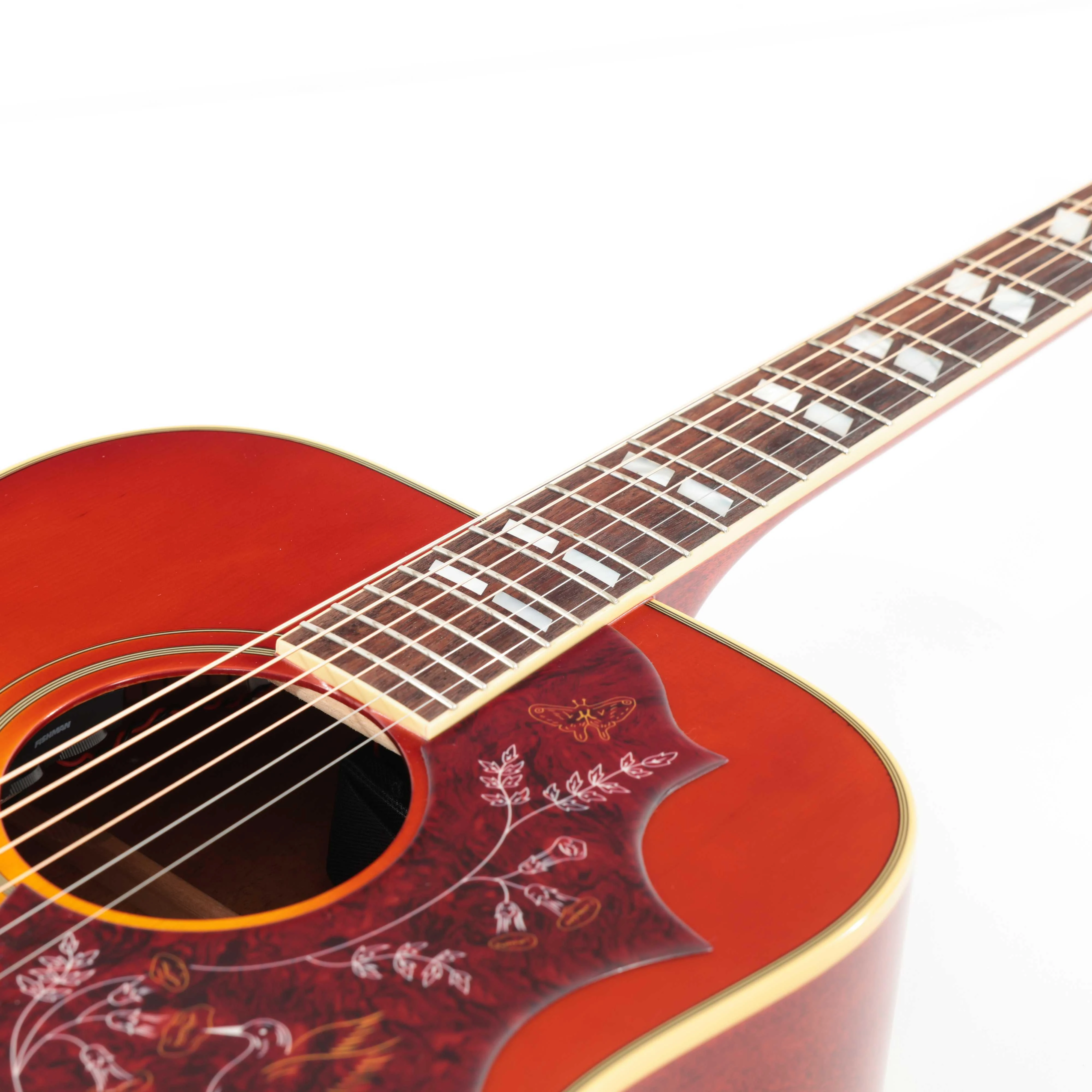 Second Hand Epiphone IG Hummingbird Electro Cherry Burst 699 - SH-241-6699 (6).jpg