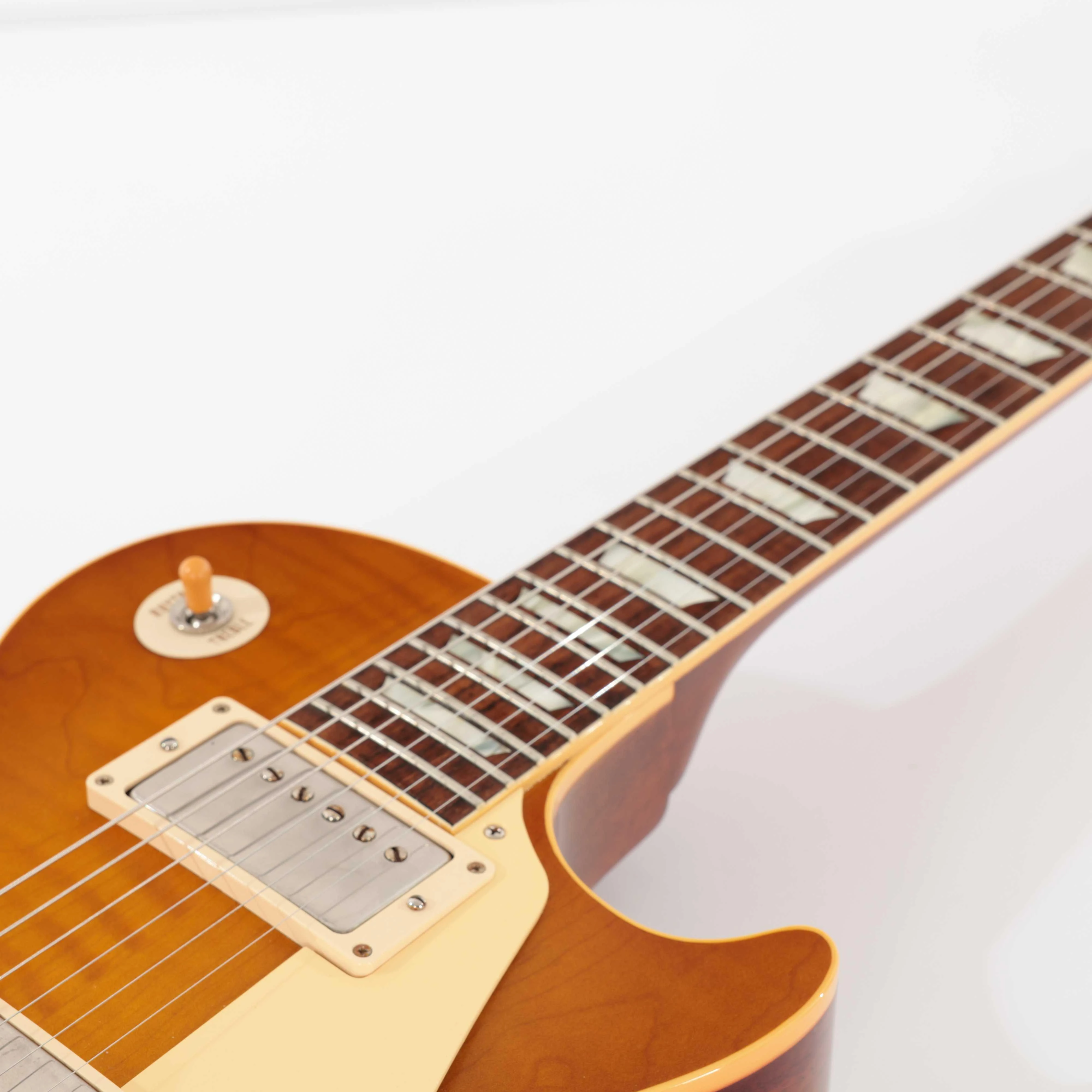 Second Hand Gibson Custom Shop 1958 Les Paul Reissue VOS In Dirty Lemon 595 - SH-114-2595 (6).jpg
