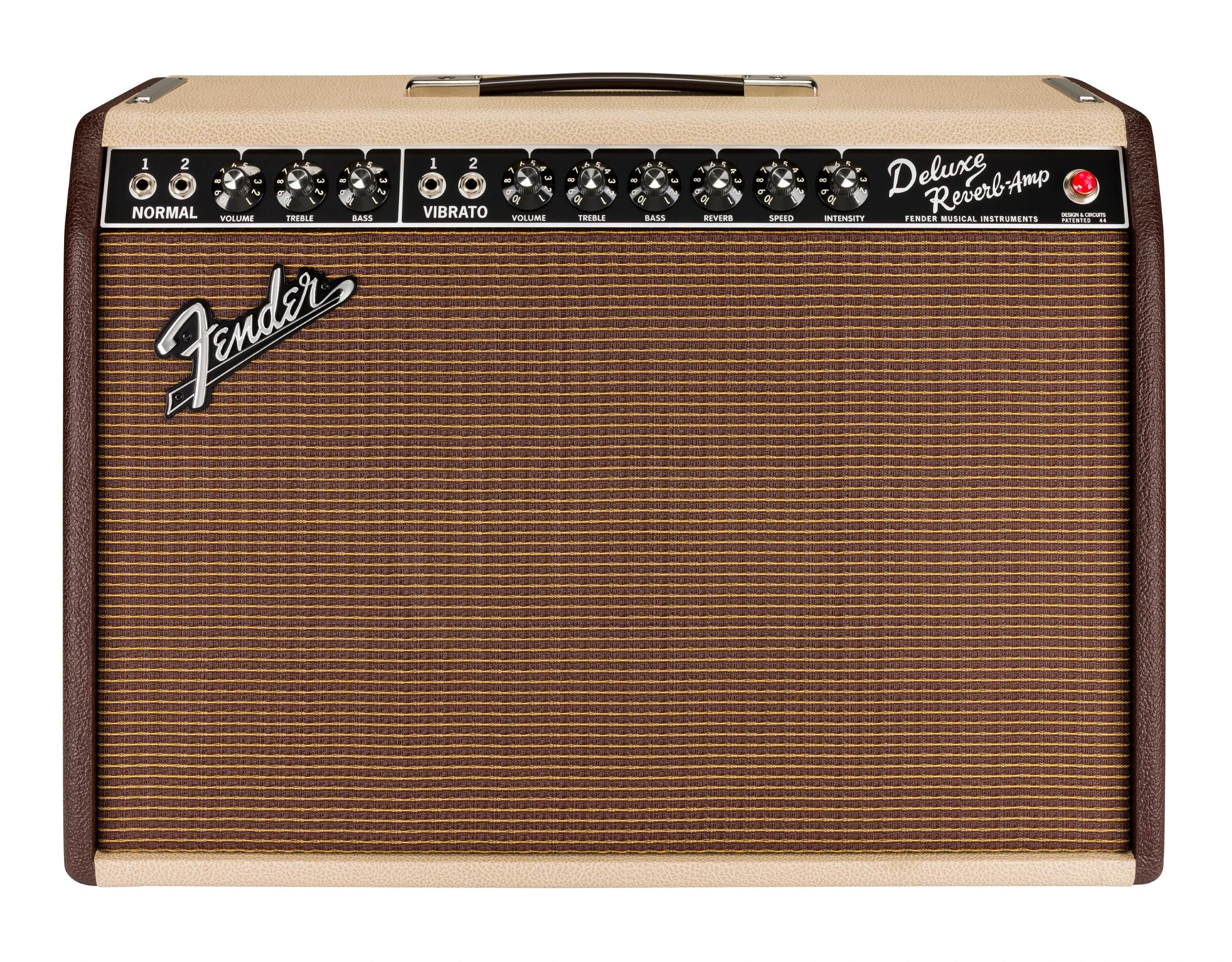 Fender FSR '65 Deluxe Reverb Valve Combo Amp in Two Tone Vanilla Cocoa - 0217404562_fen_amp_frt_1_nr.jpg