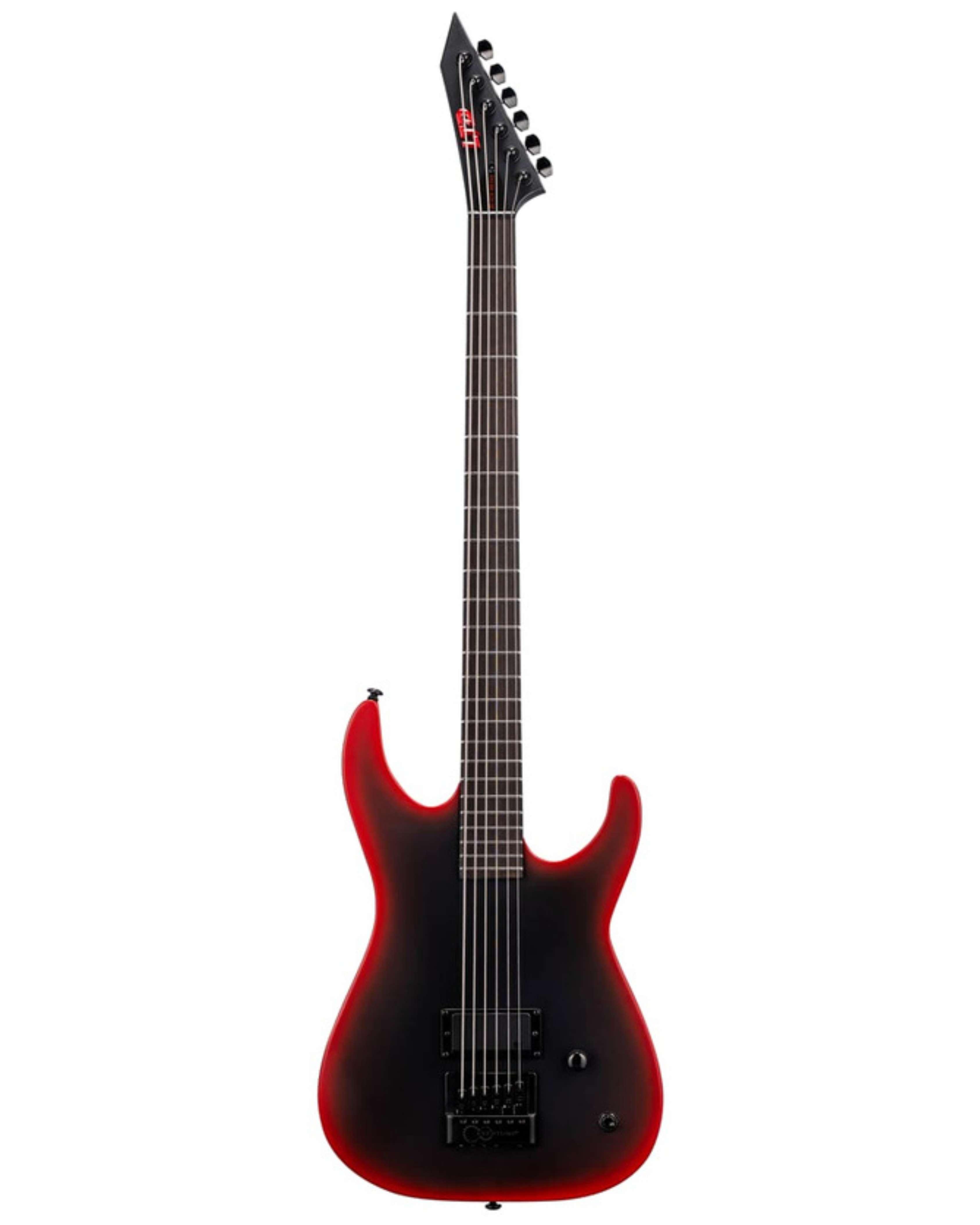 ESP LTD M-6 Baritone ET Black Metal II Electric Guitar in Black Redburst Satin - 10024387-1.jpg