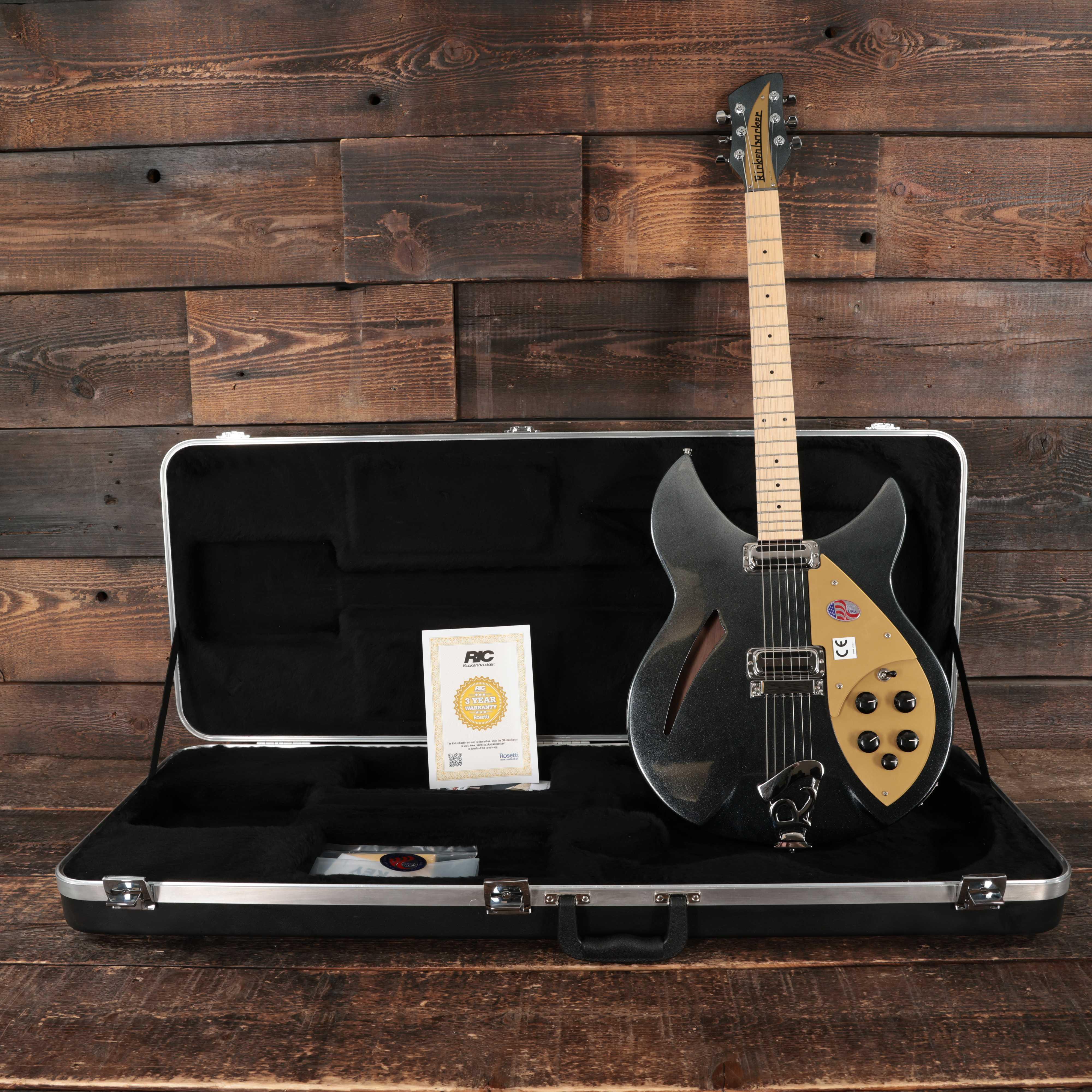 Rickenbacker 330 Limited Edition Semi-Hollow Electric Guitar in Pearlstars - 2622757 (14).jpg