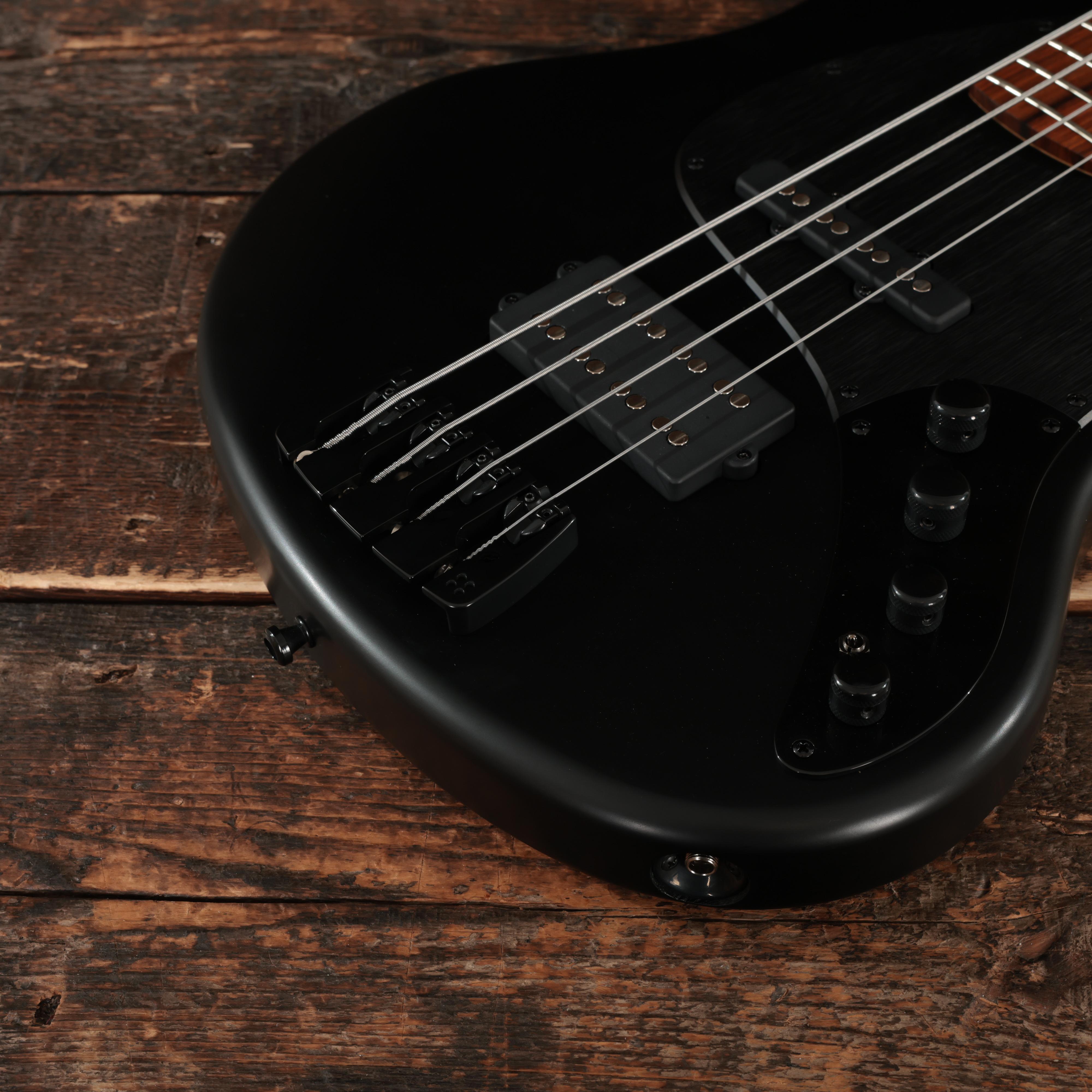 Sandberg California II TM 4-String Nighthawk Bass Guitar in Black Matte - 50835 (10).JPG