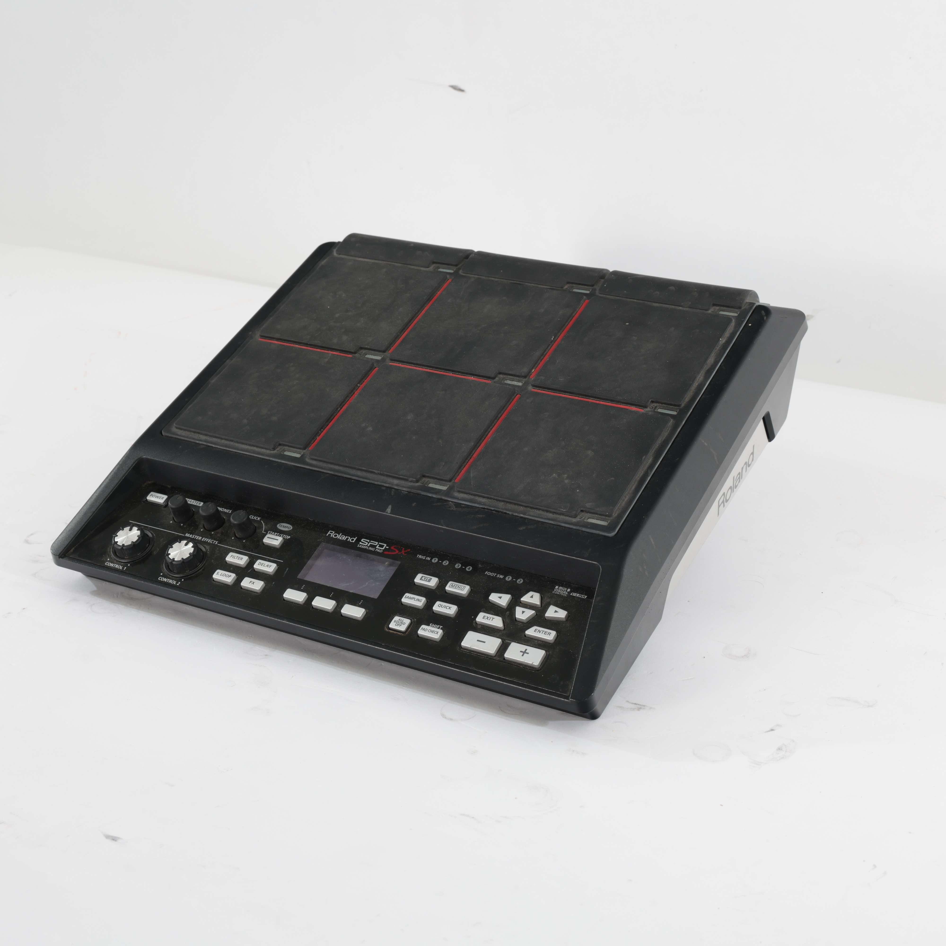 Second Hand Roland SPD-SX Sampling Pad With Roland PDS-20 Stand And Flight Case #091 - SH-213-0091 (3).jpg