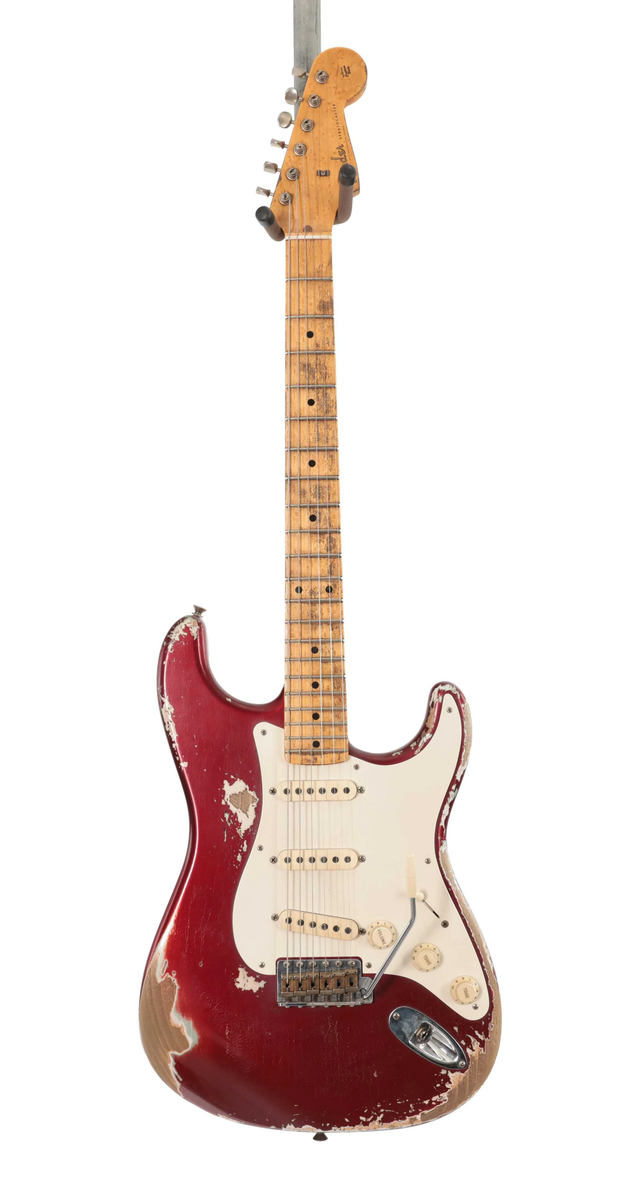 Second Hand Fender Masterbuilt Andy Hicks 1958 Strat Poison Apple Heavy Relic #046 - SH-131-0046 (3).jpg