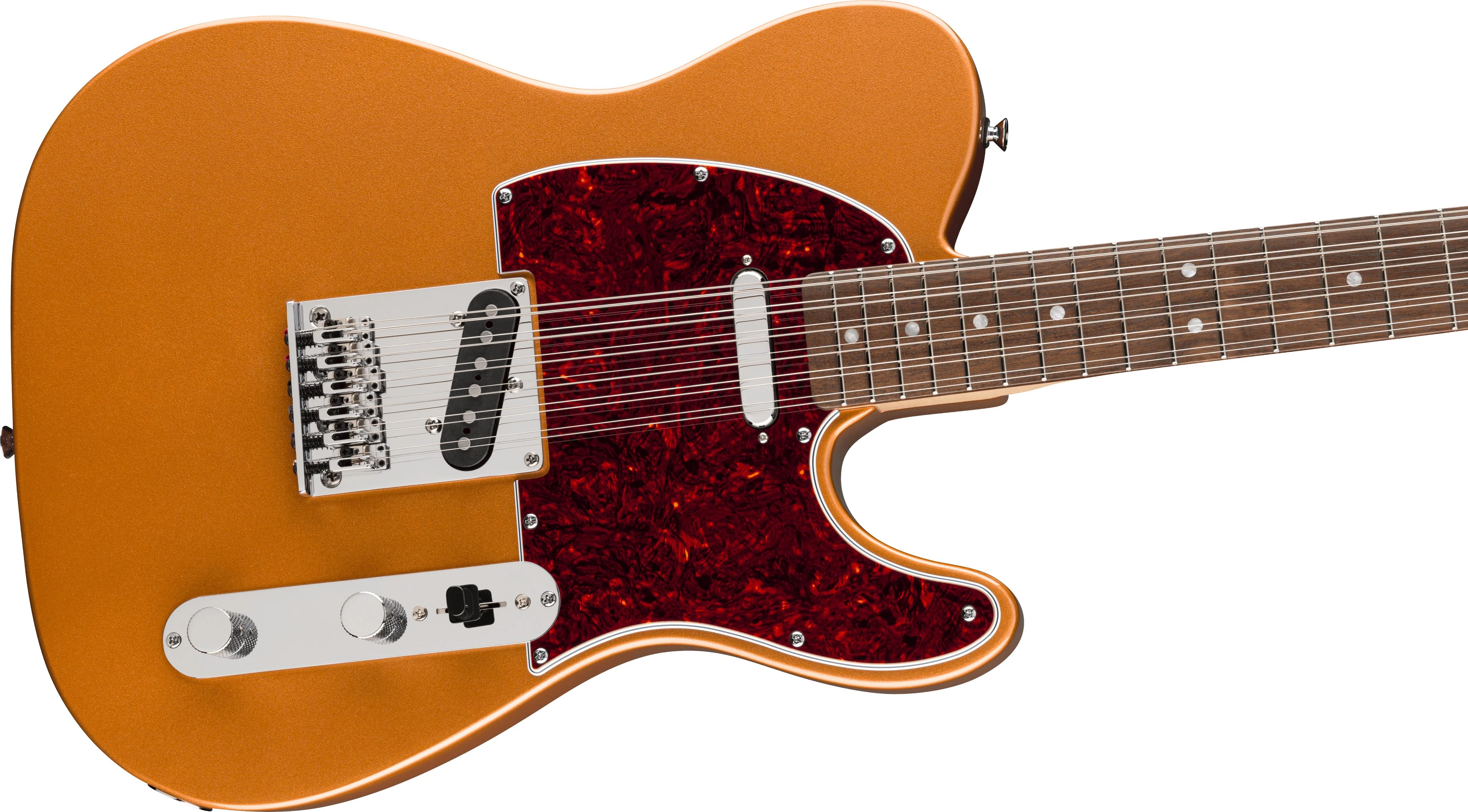 Squier Paranormal Troy Van Leeuwen Signature Telecaster XII Electric Guitar in Copper Age - 0371030594_sqr_ins_cbr_1_nr.jpg