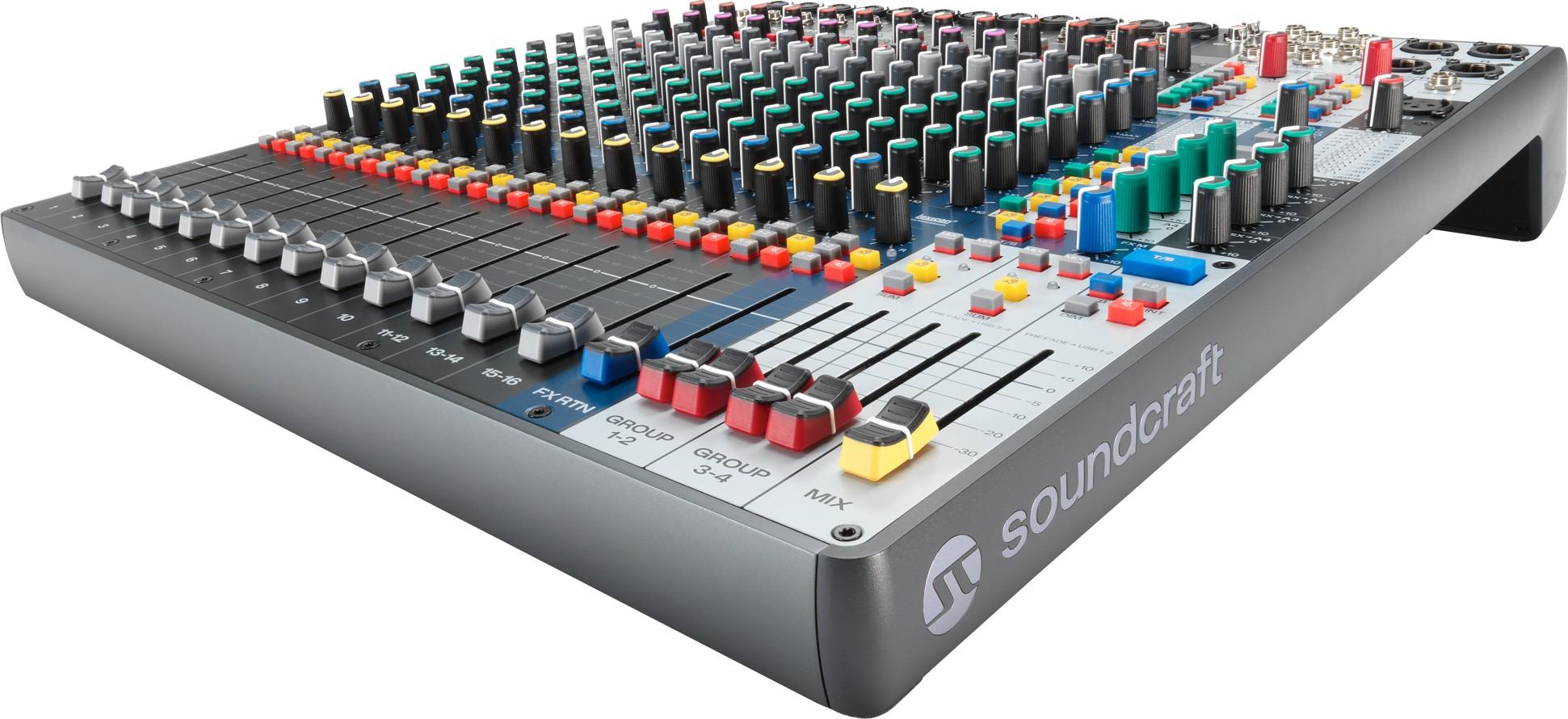 Soundcraft Signature Plus 16 Analogue Mixer (Includes Rack Kit) - SCR-SIGPLUS16 (4).jpg