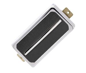 Lollar Novel sB Neck Pickup in Matte Black / Chrome - novel-cc-chrome-cover-ring-large.jpg
