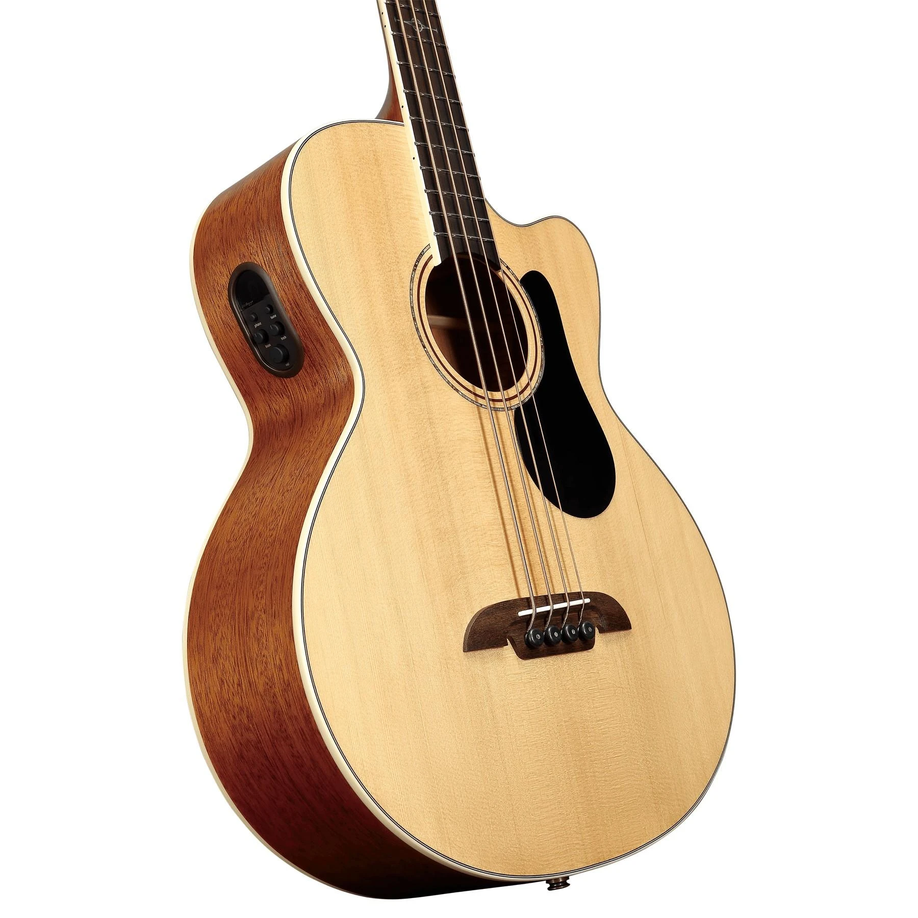 Alvarez Artist AB60CE Bass Electro Acoustic Guitar in Natural with Cutaway - AB60CE-6.jpg
