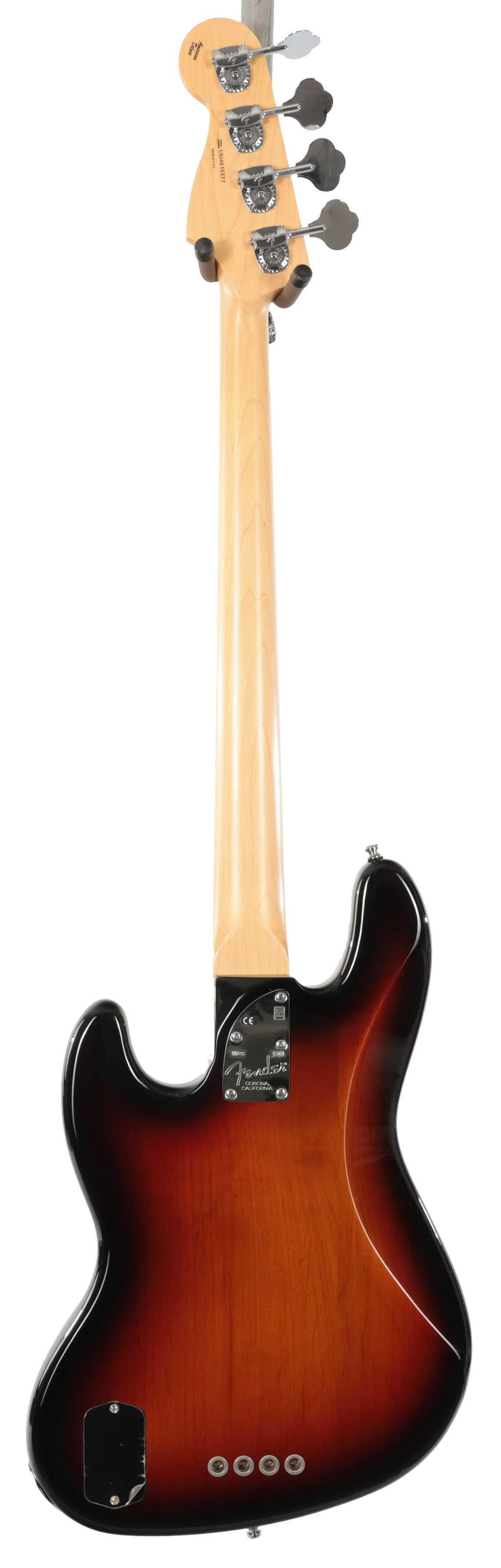 Second Hand Fender American Deluxe Jazz Bass Sunburst #863 - SOR01863 (4).jpg