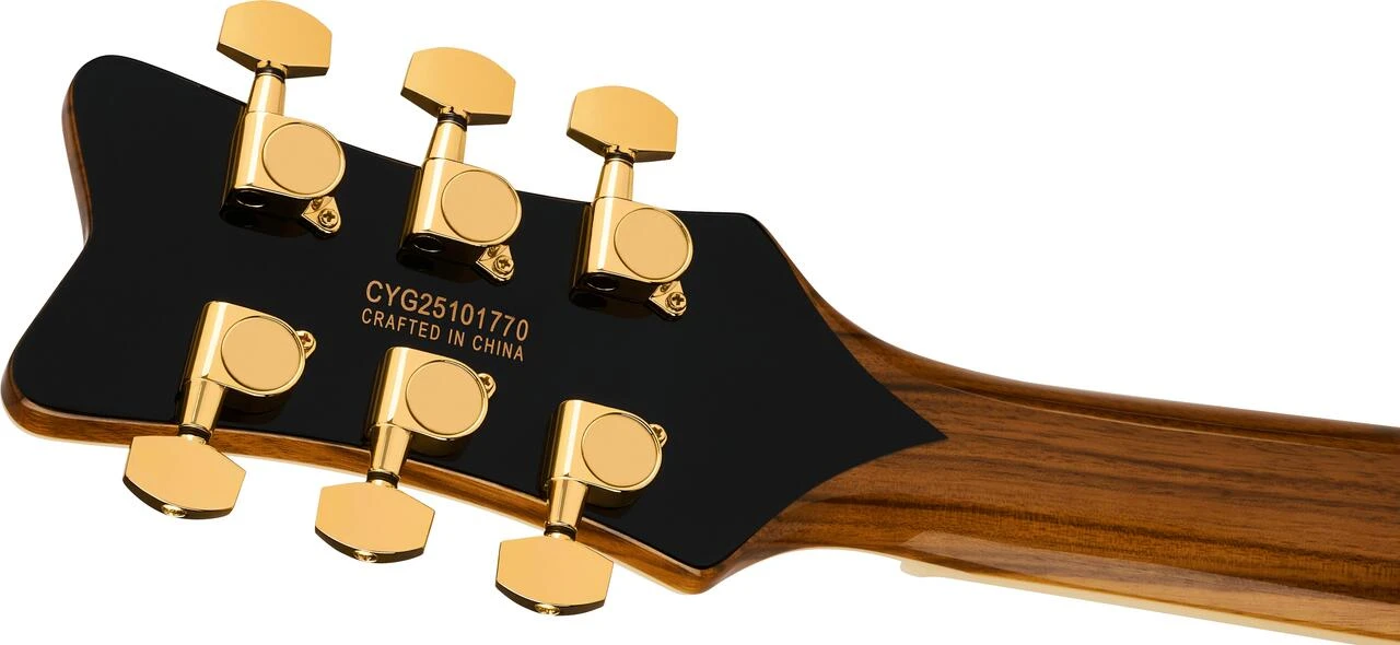 Gretsch Limited Edition Electromatic Black Limba Jet Electric Guitar in Sunburst - 2514103559_gre_ins_hbk_1_nr.jpg