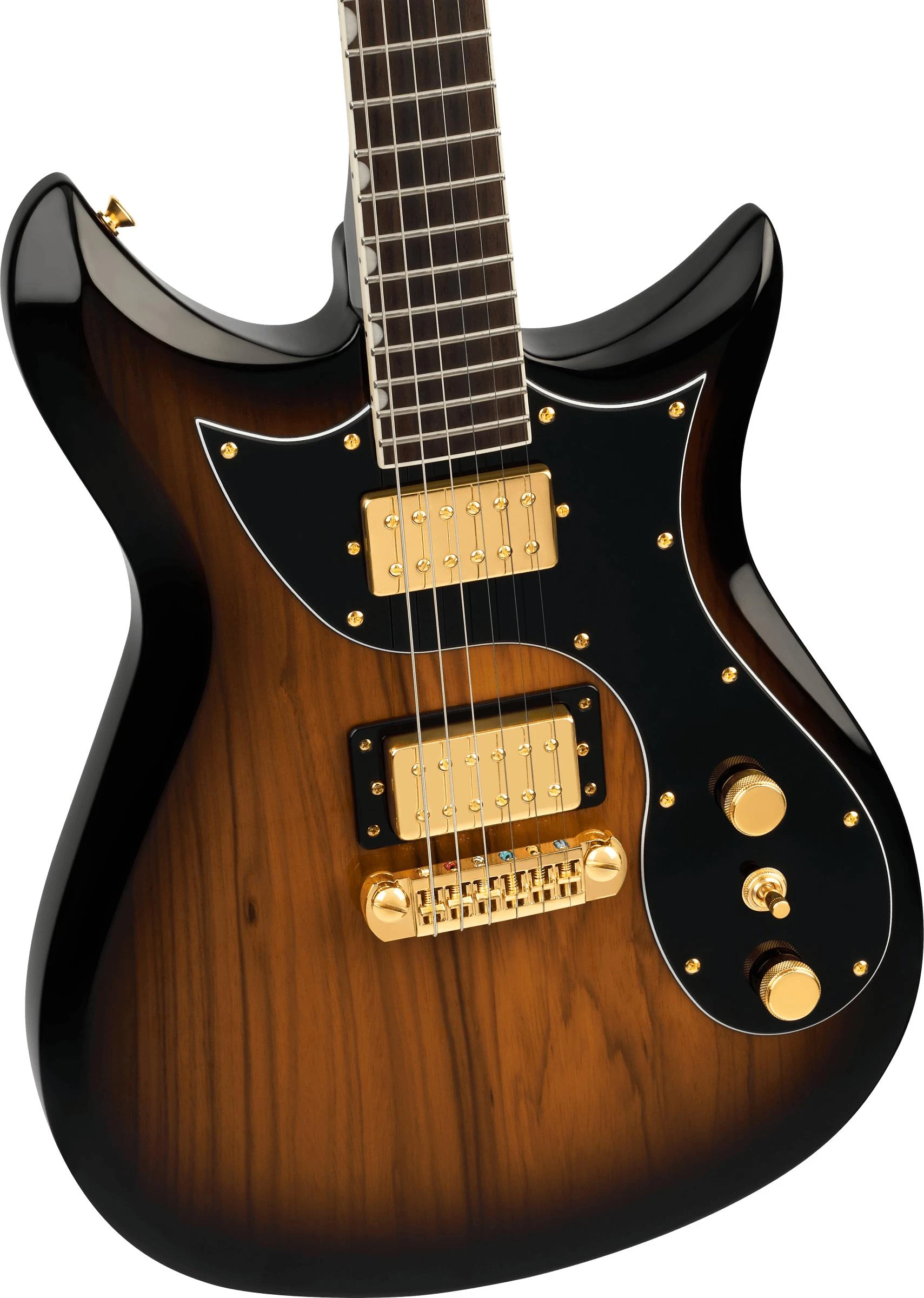 Gretsch Limited Edition Electromatic Black Limba CVT Electric Guitar in Sunburst - 2511500521_gre_ins_fbd_1_nr.jpg