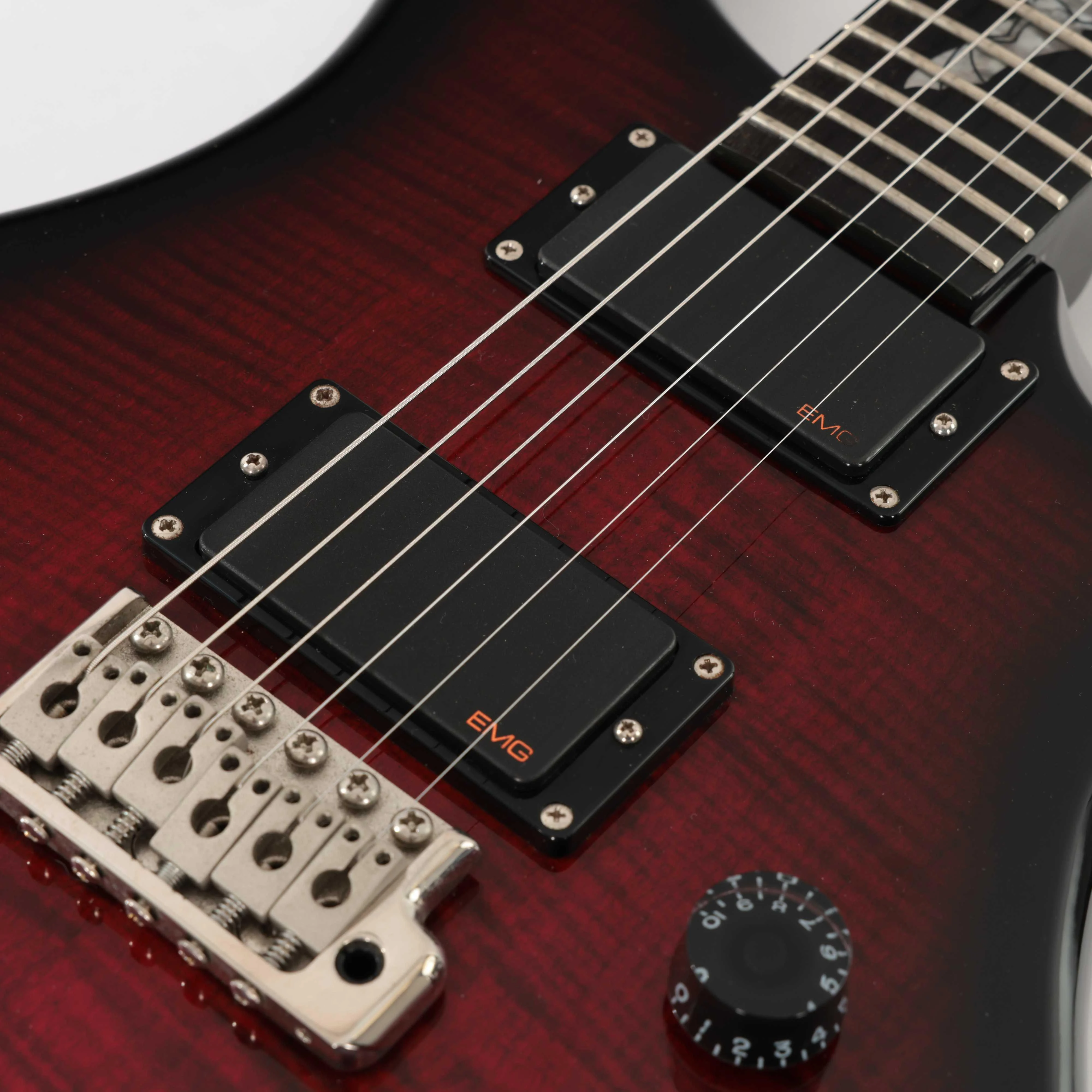 Second Hand PRS SE Paul Allender, Scarlet Redburst #190 - SH-221-0190 (7).jpg