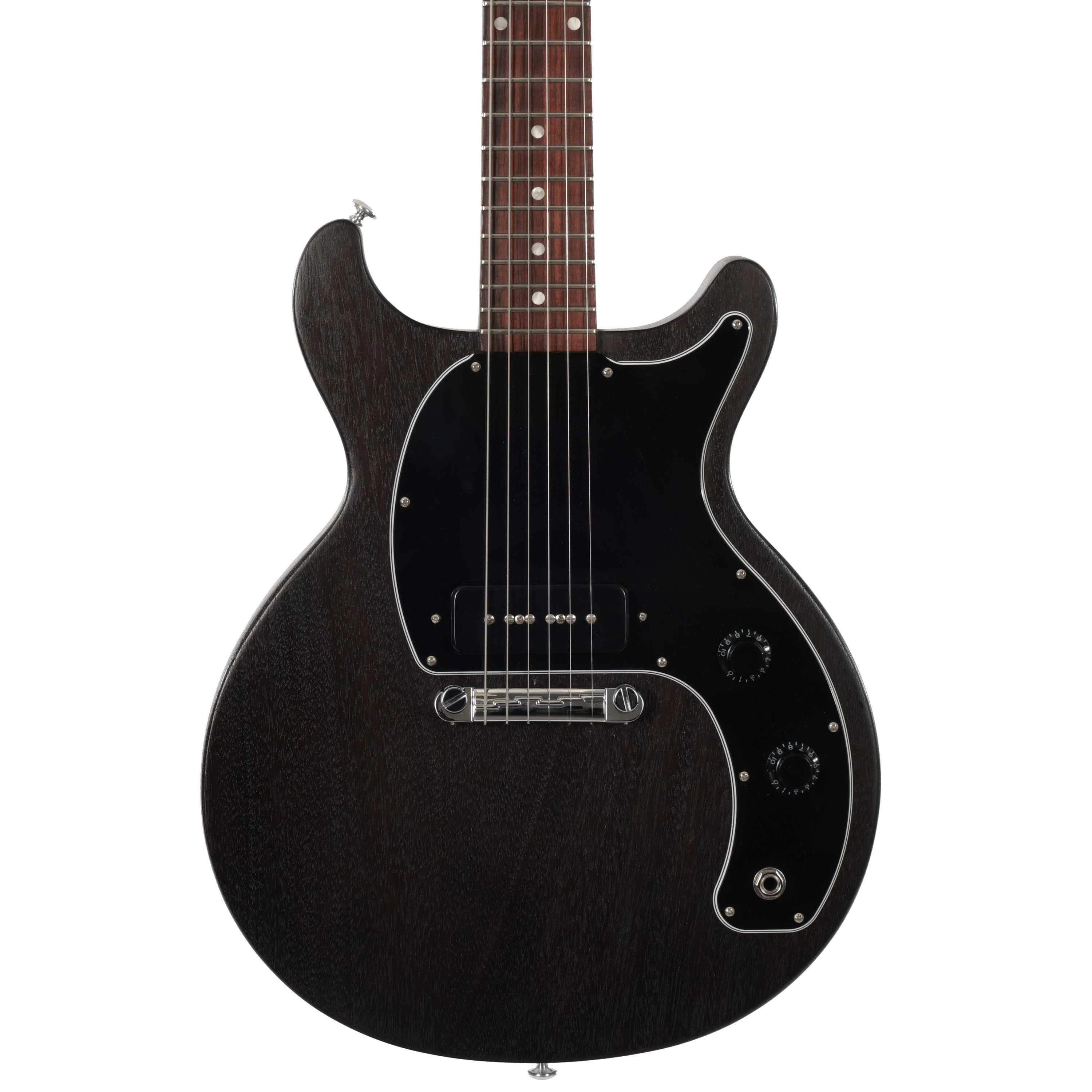 Second Hand Gibson Les Paul DC Tribute Electric Guitar In Ebony #067 - SH-131-0067 (2).jpg
