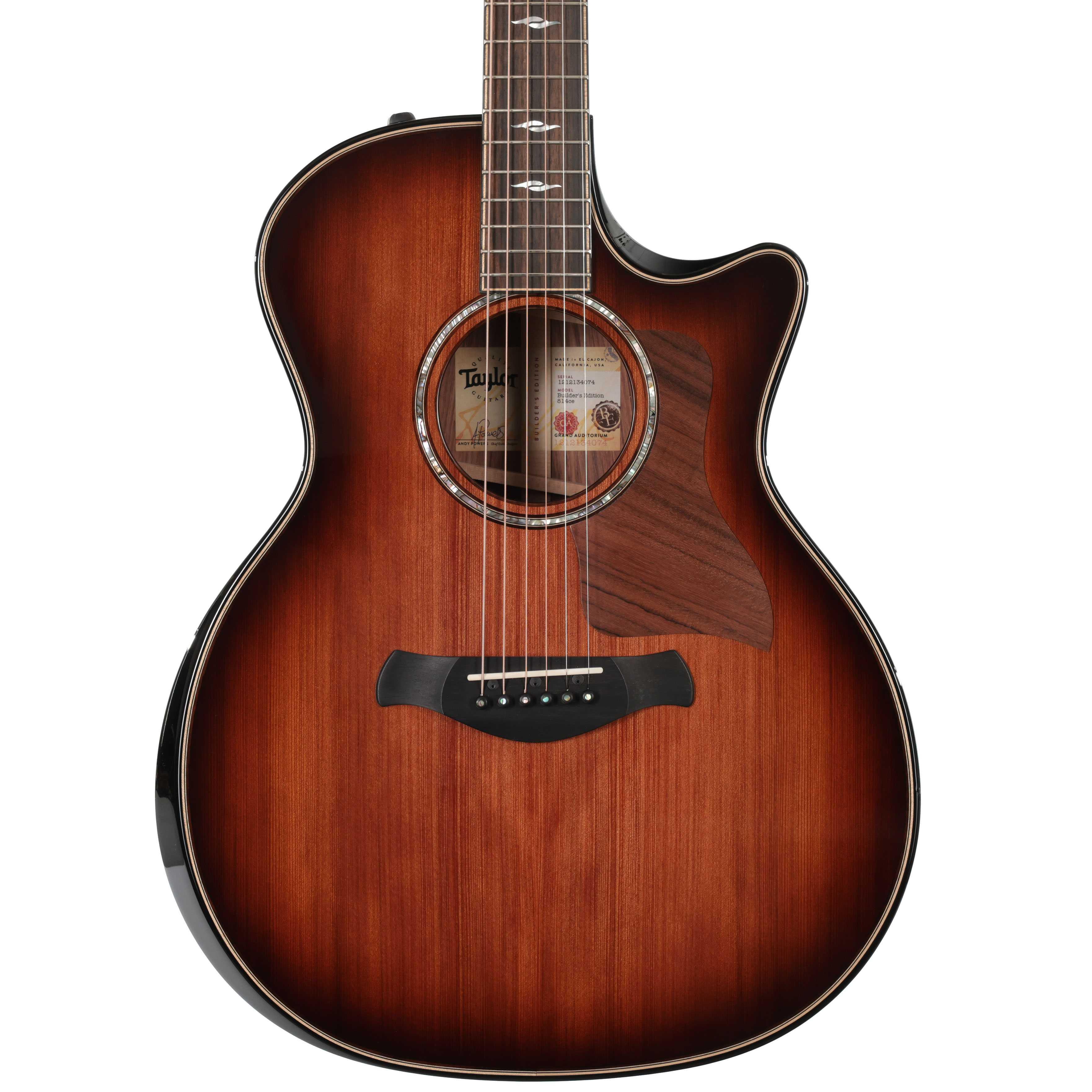 Second Hand Taylor 814ce Builder's Edition Sinker Redwood Honduran Rosewood #040 - SH-131-0040 (2).jpg