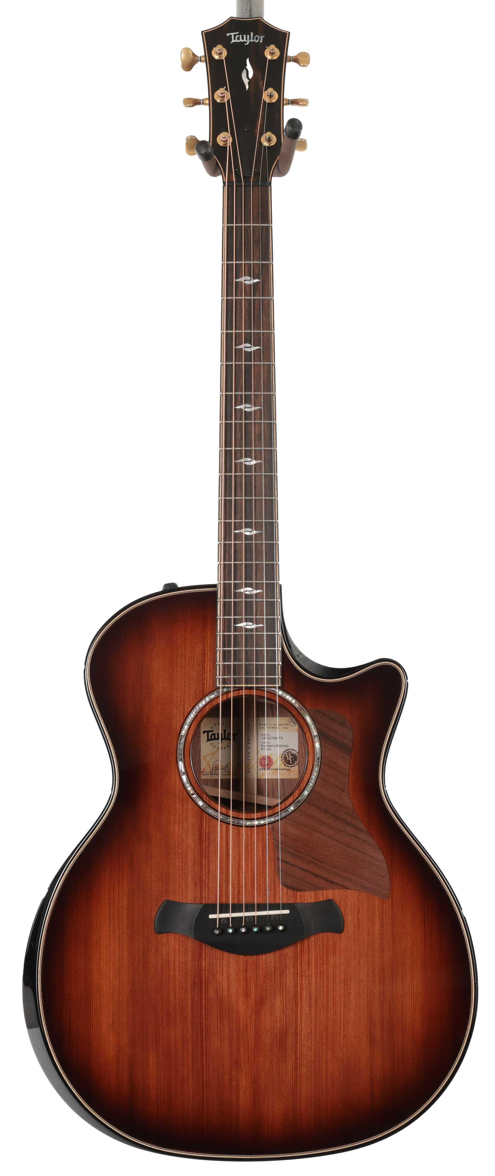 Second Hand Taylor 814ce Builder's Edition Sinker Redwood Honduran Rosewood #040 - SH-131-0040 (3).jpg