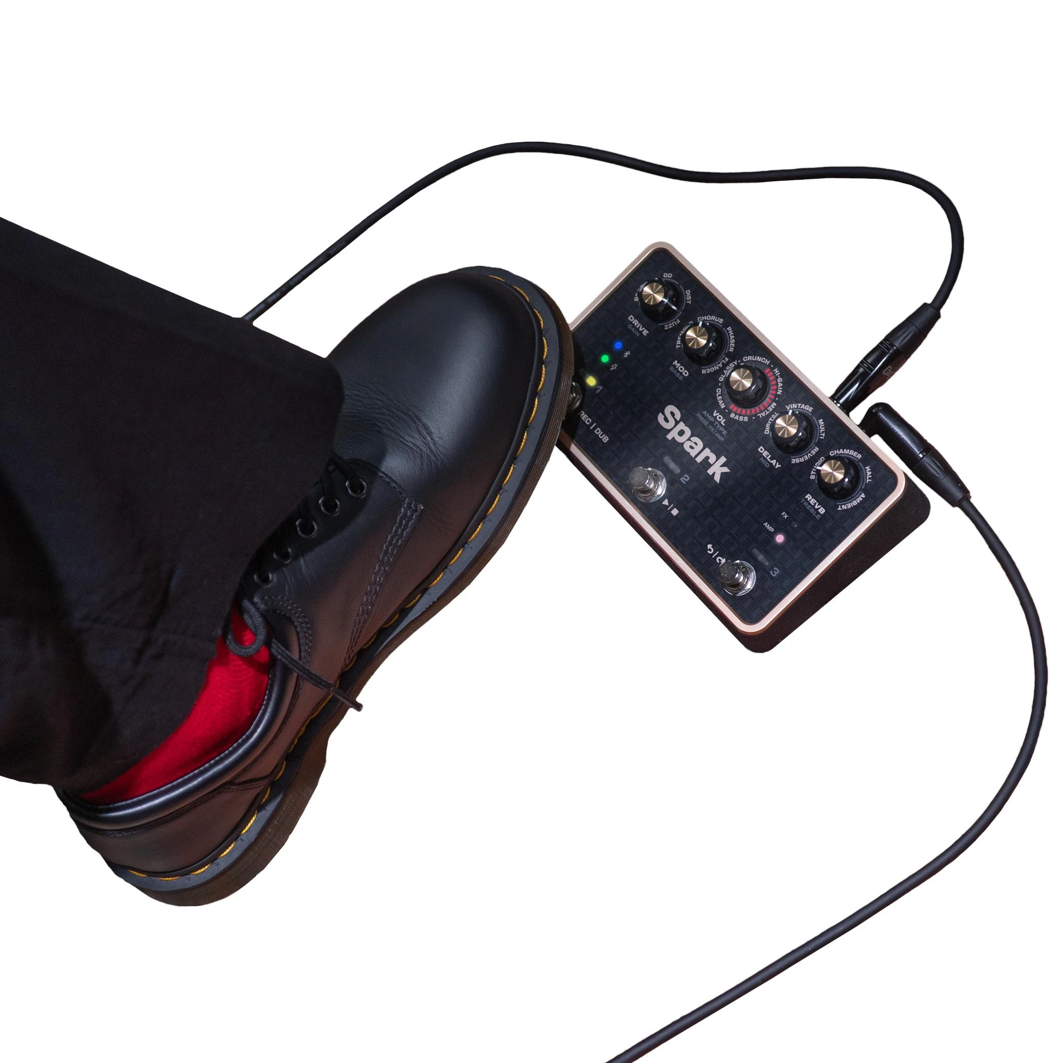 Positive Grid Spark Pedal Bundle With Link Wireless System - SPARK-PEDAL-Floor-Foot.jpg