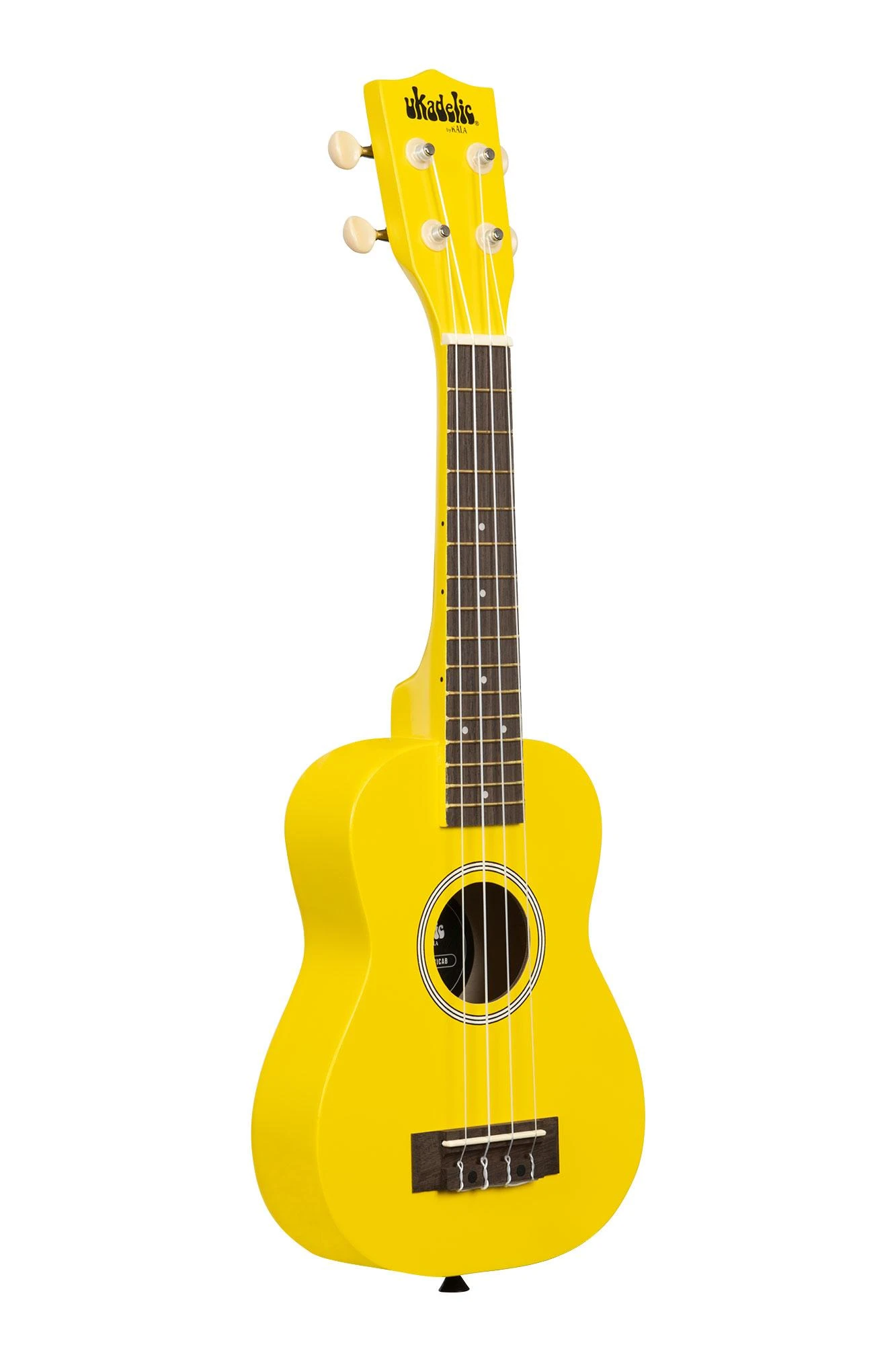 Kala Ukadelic Soprano Ukulele in Taxi Cab Yellow - UKTAXICAB2006_22_R.jpg