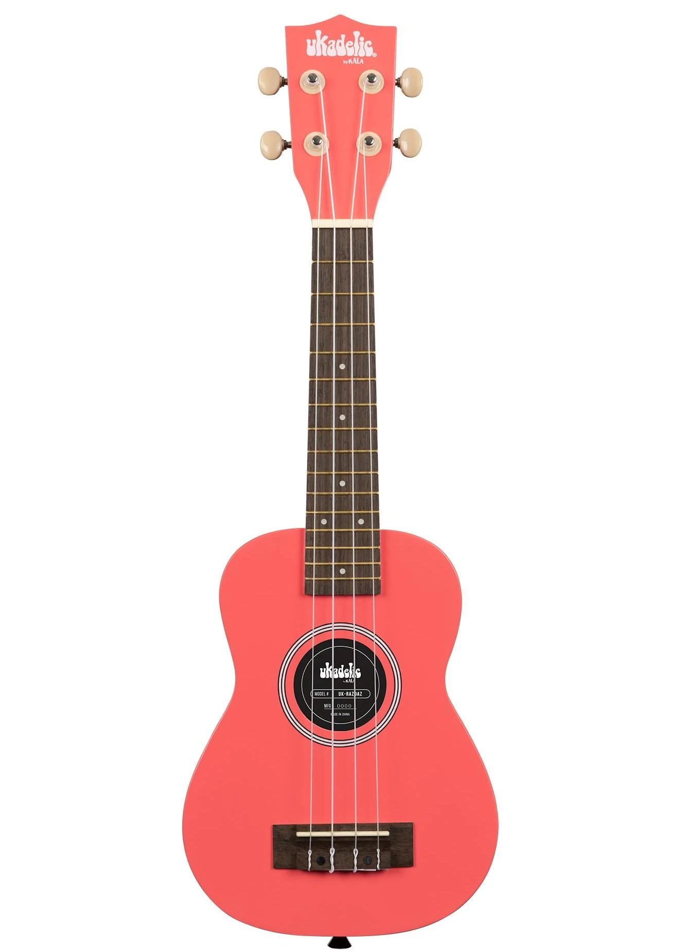 Kala Ukadelic Soprano Ukulele in Razzle Dazzle - UKRAZDAZ2006_22_F.jpg